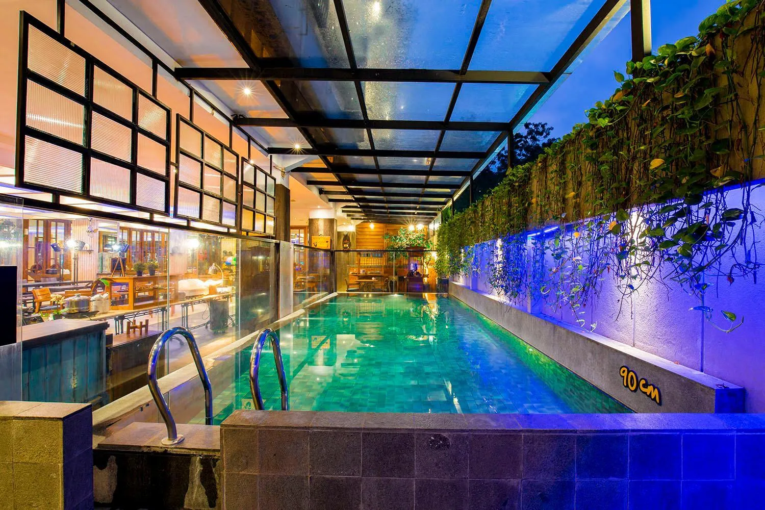 Swimming pool in THE 1O1 Bandung Dago
