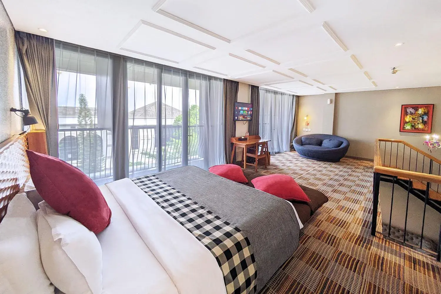 City view, Bed in THE 1O1 Bandung Dago City view, Bed in THE 1O1 Bandung Dago