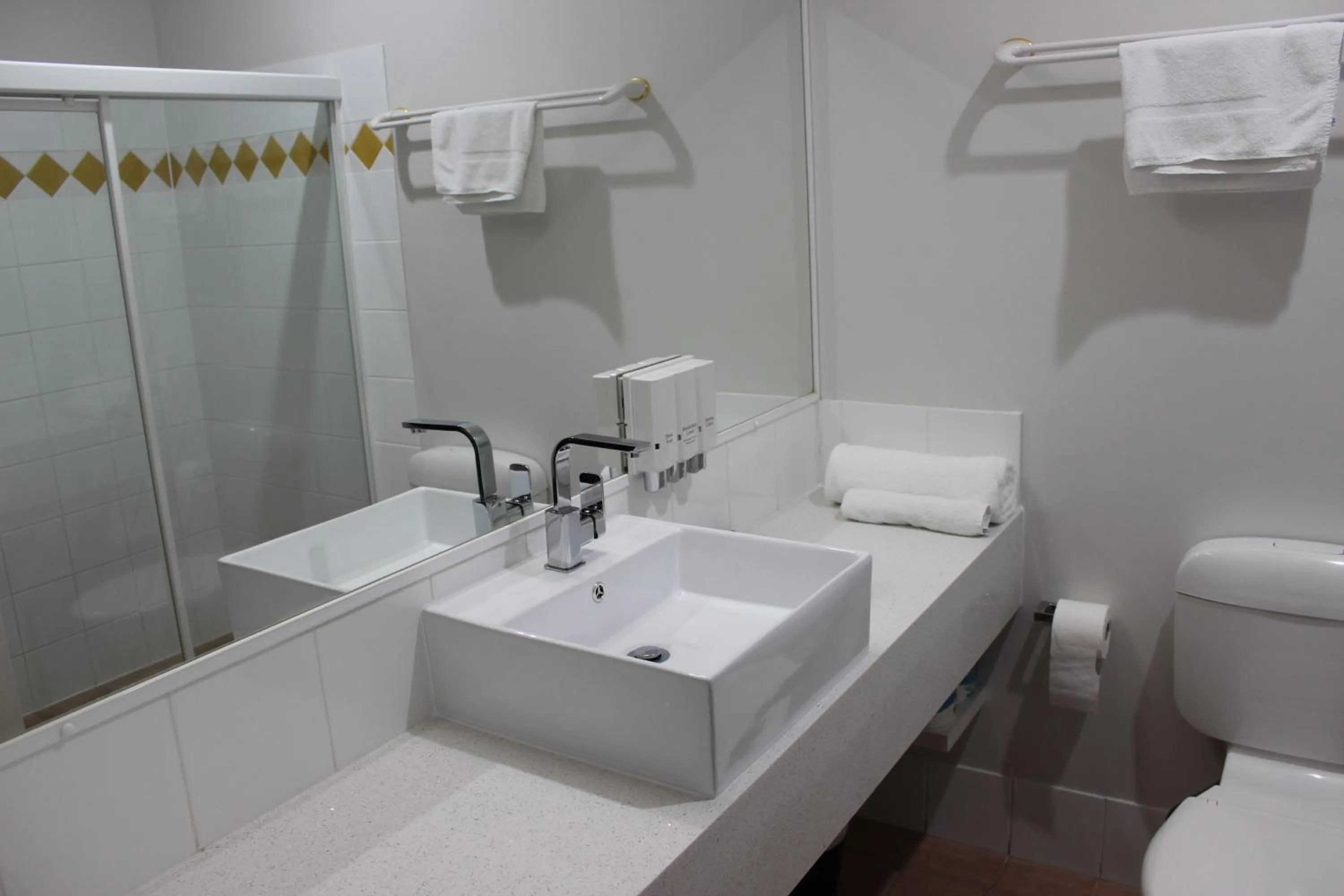 Shower in Springwood Motor Inn