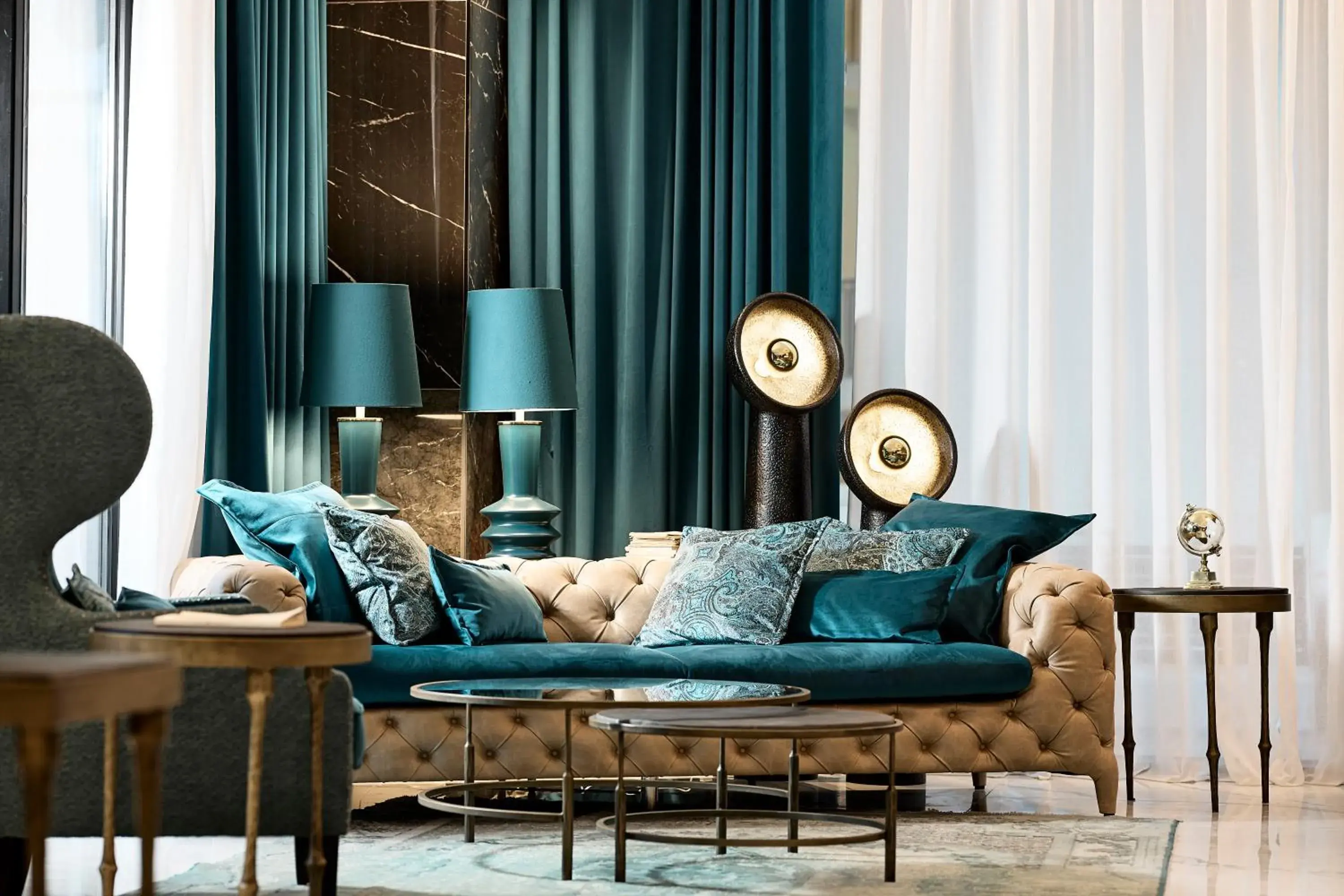 Living room in Athenarum Portus Life & Style Hotel Living room in Athenarum Portus Life & Style Hotel