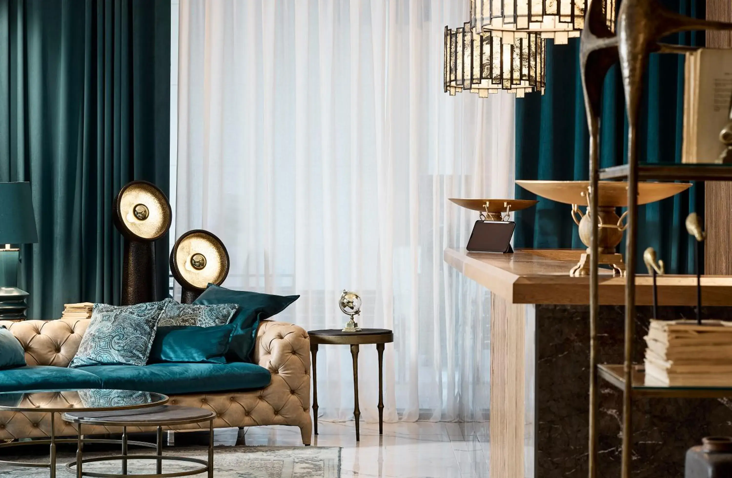 Living room in Athenarum Portus Life & Style Hotel Living room in Athenarum Portus Life & Style Hotel