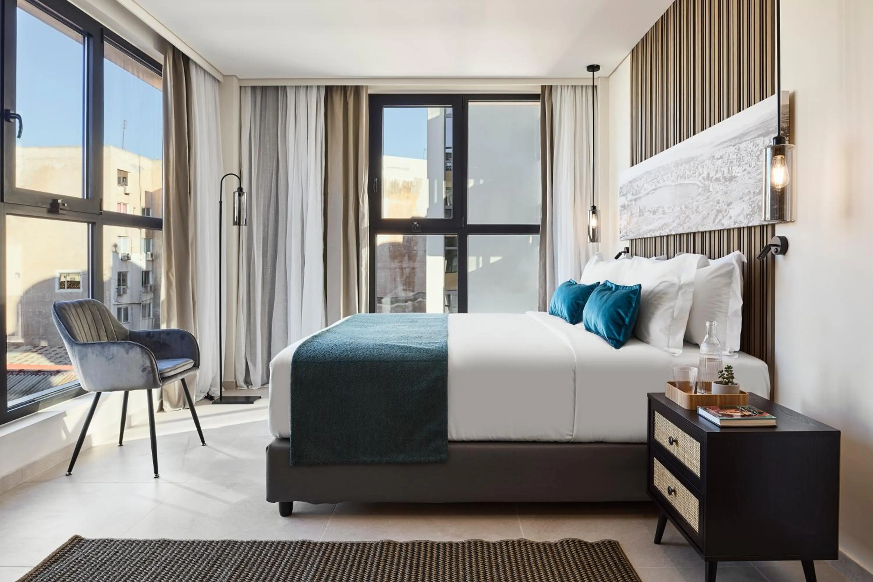 Bed in Athenarum Portus Life & Style Hotel