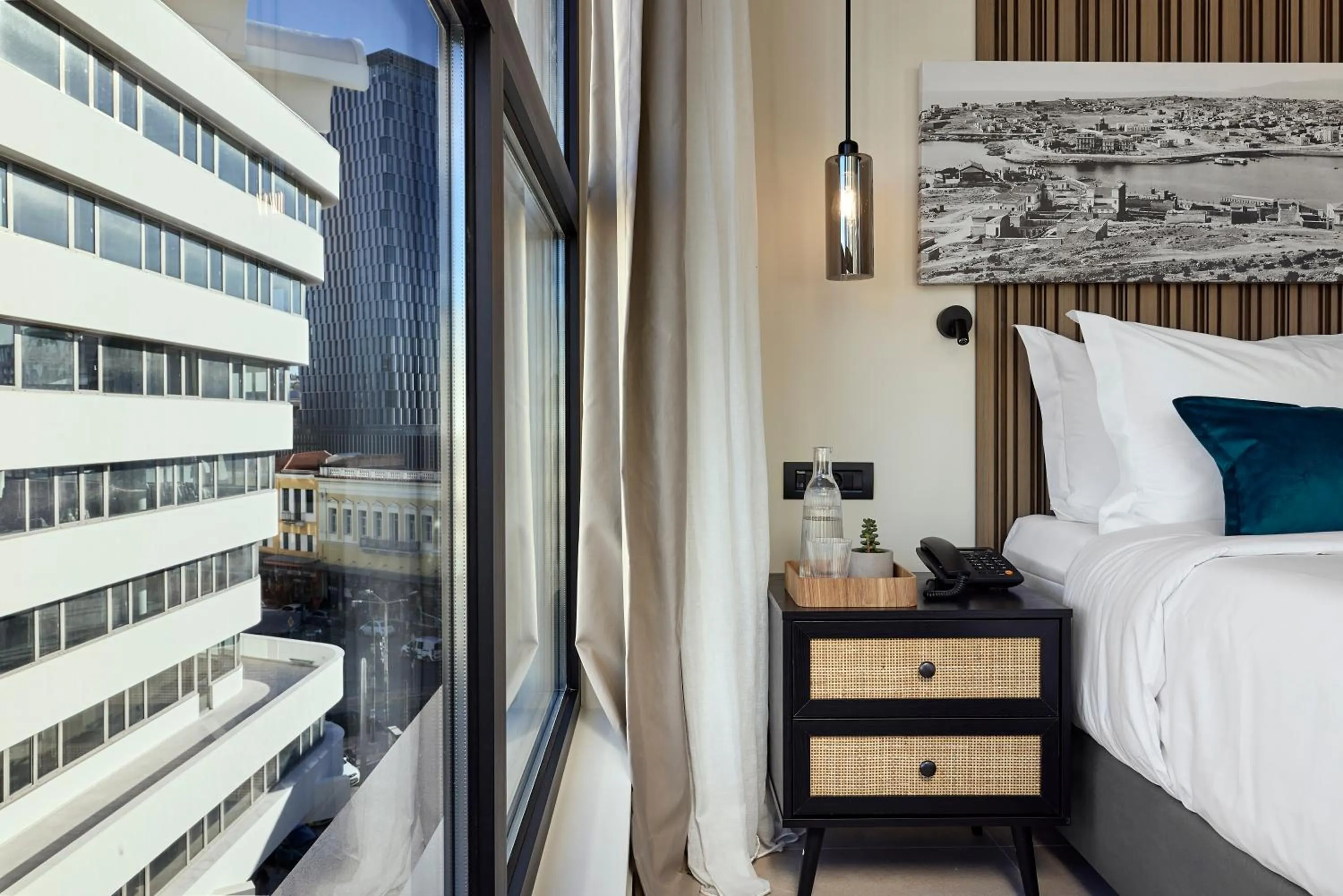 Bed in Athenarum Portus Life & Style Hotel