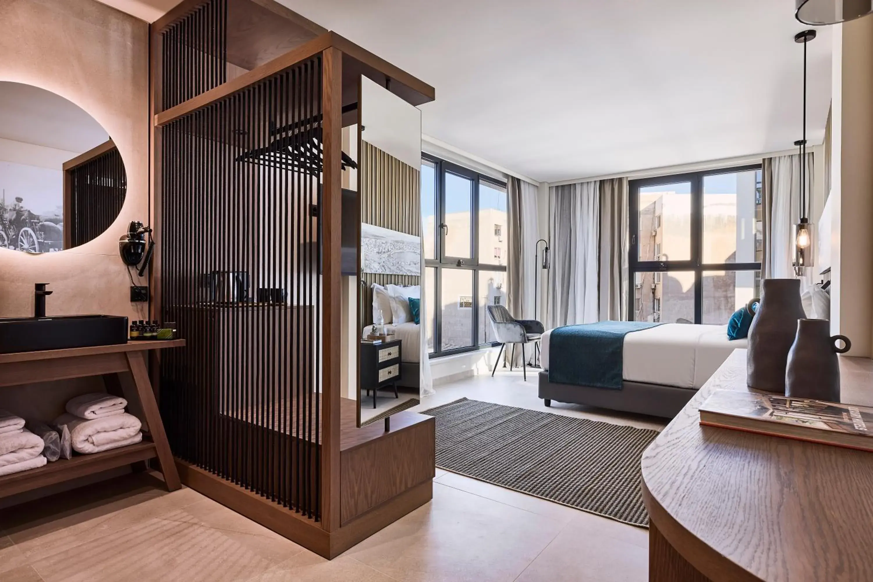 Luxury Double Room with City View in Athenarum Portus Life & Style Hotel Luxury Double Room with City View in Athenarum Portus Life & Style Hotel