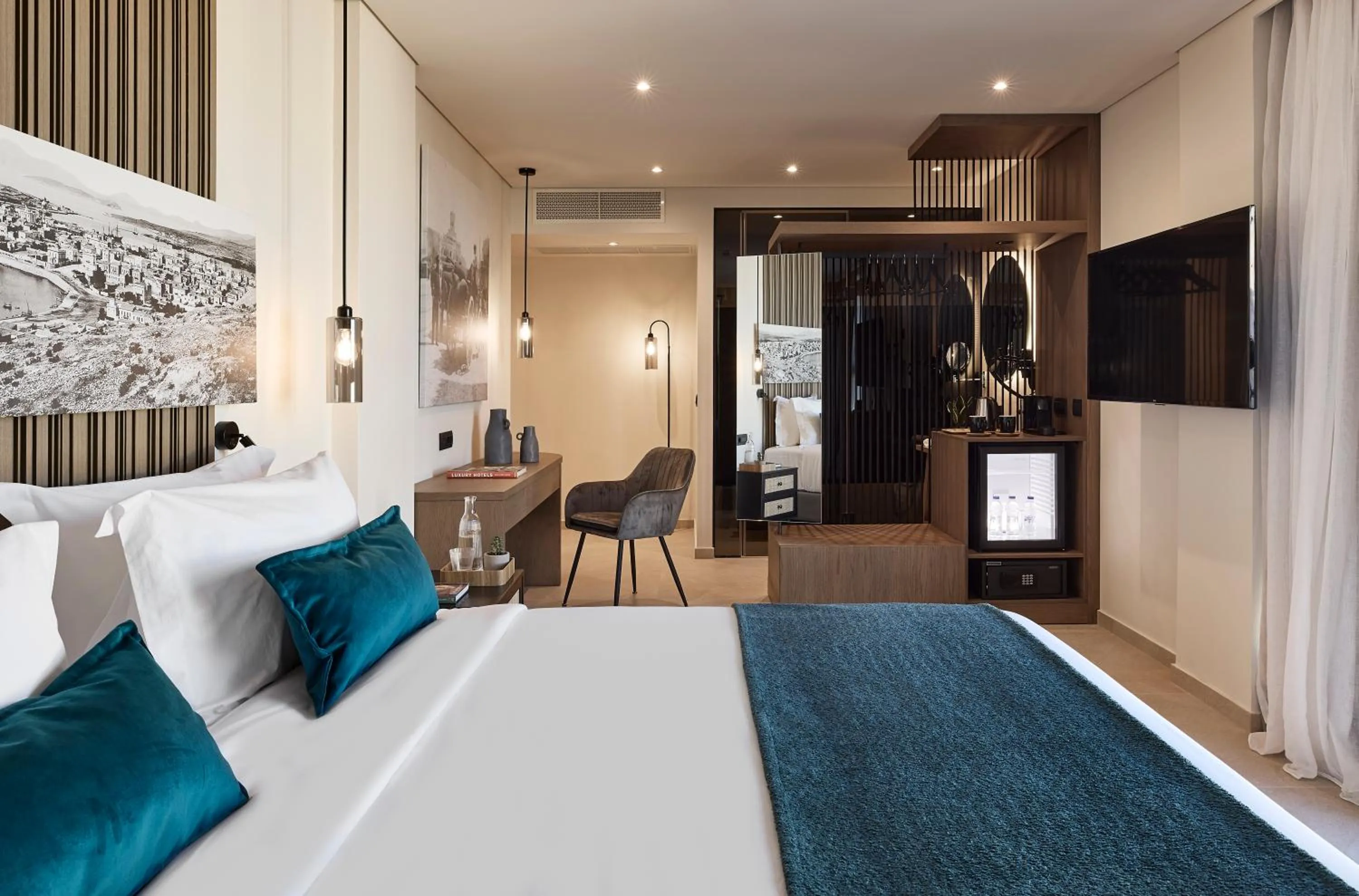 Bed in Athenarum Portus Life & Style Hotel