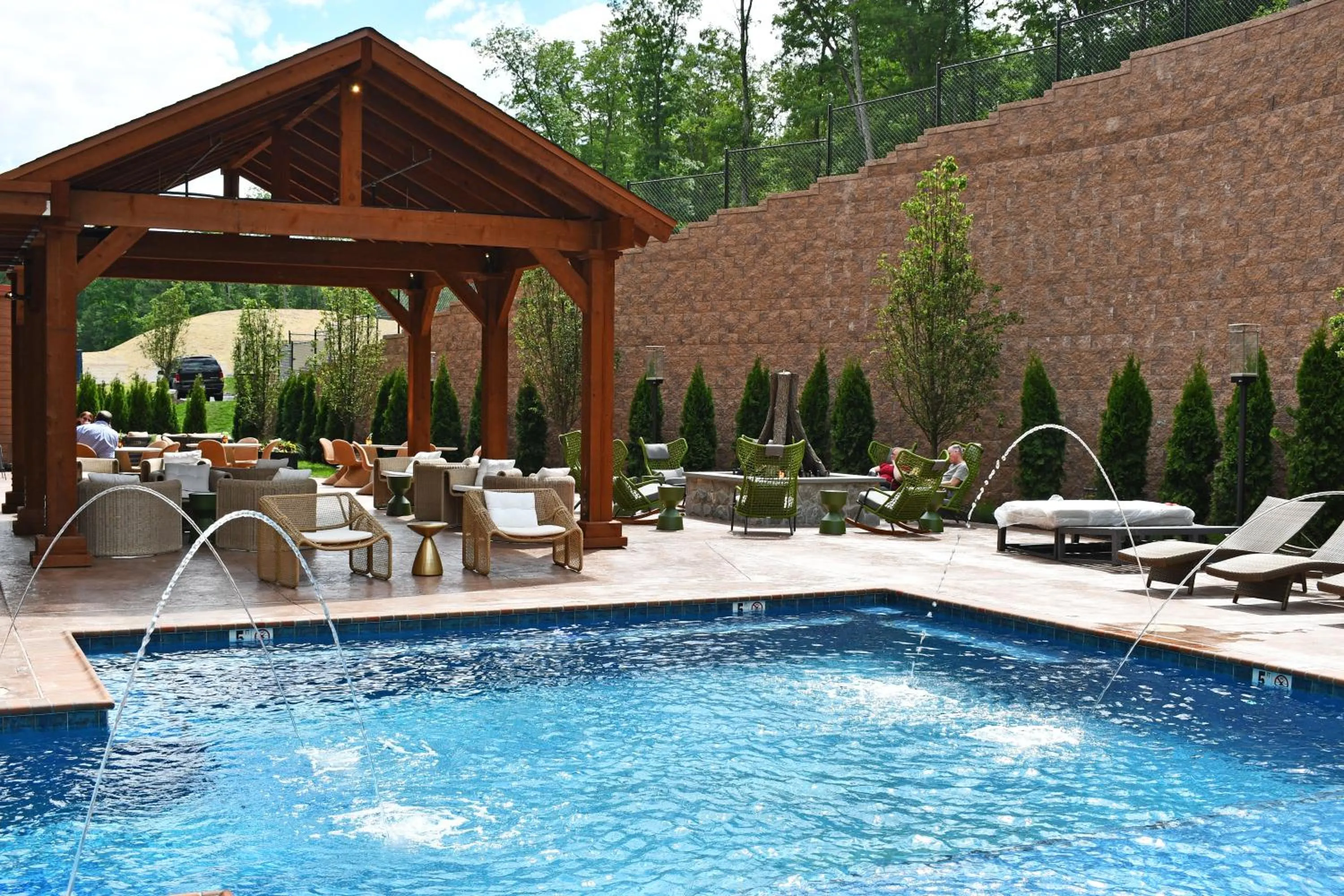 Patio in The Swiftwater