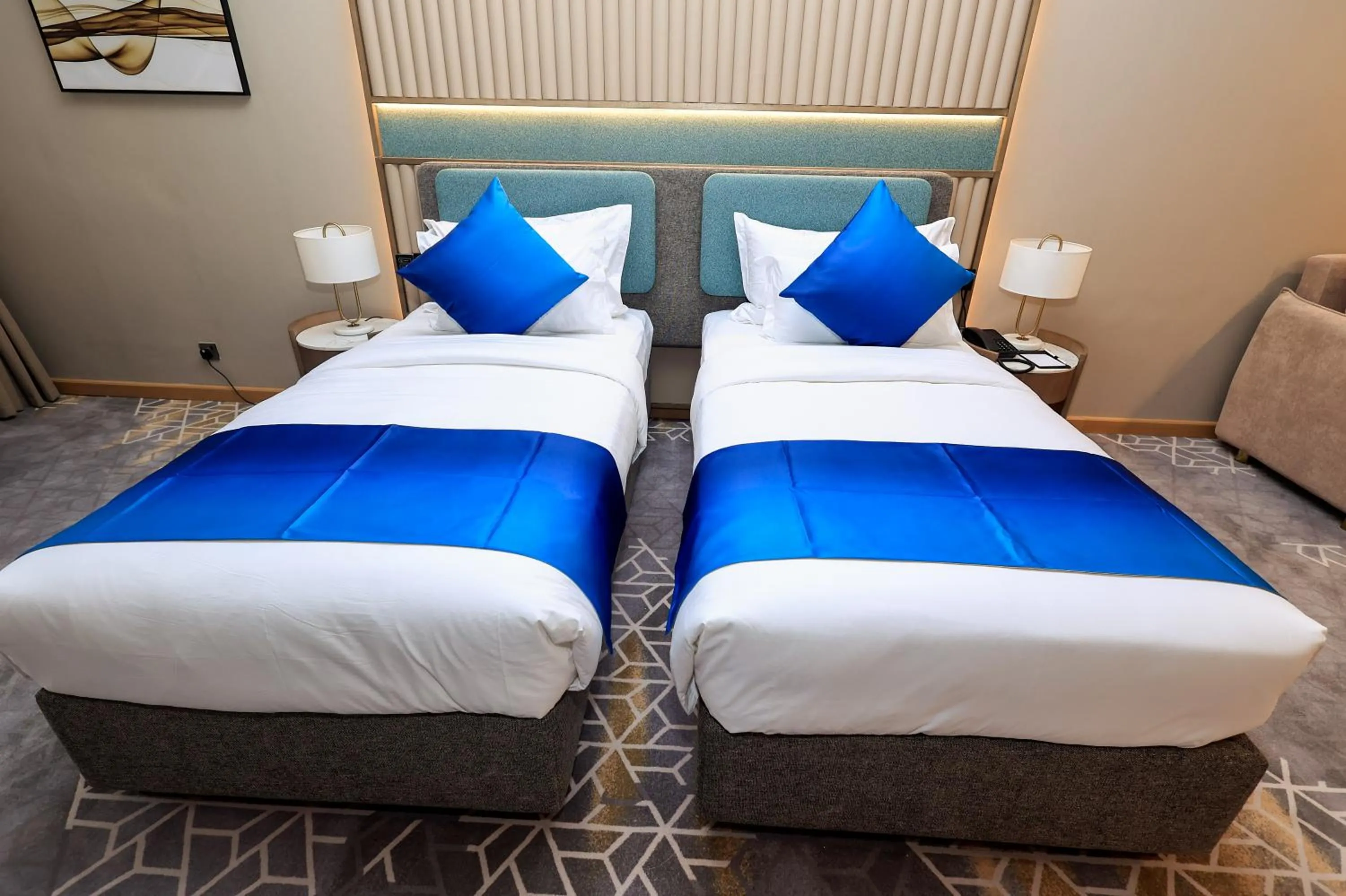 Bed in Best Western Premier M Four Hotel