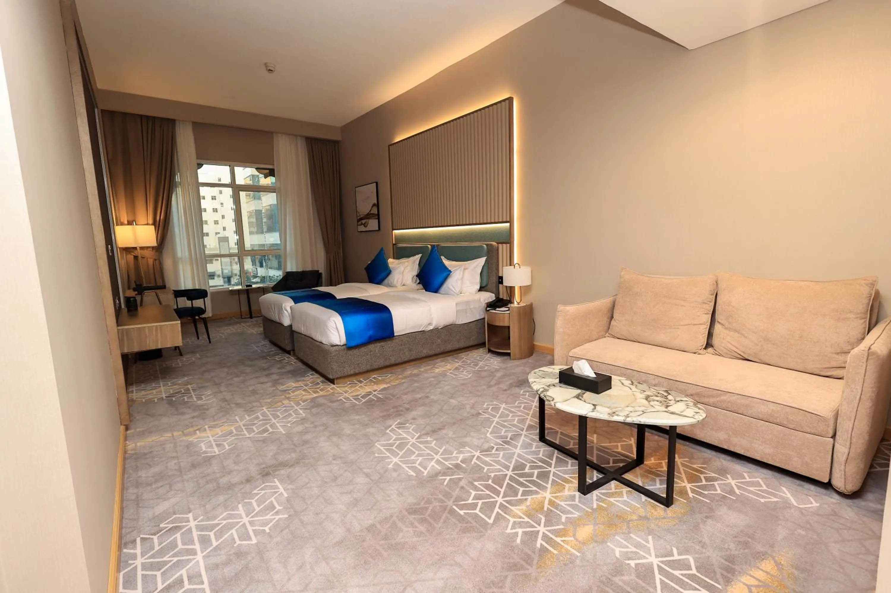 Bed in Best Western Premier M Four Hotel