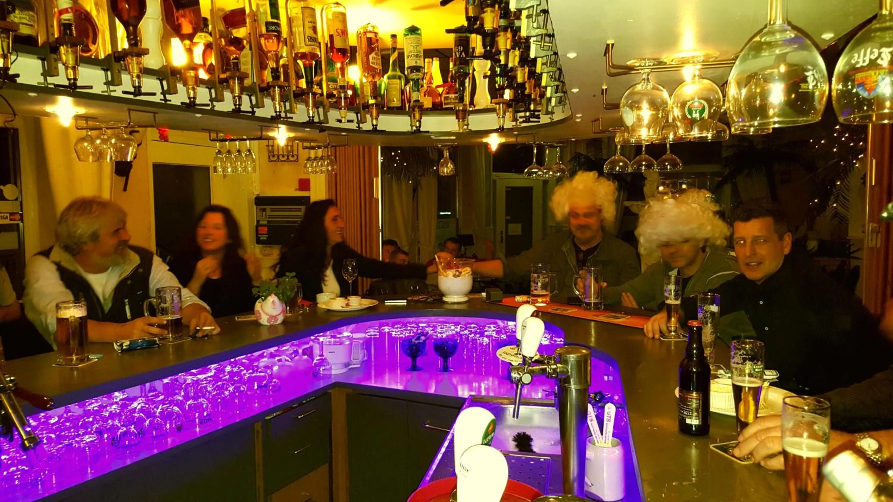 Lounge or bar in De Zevende Hemel