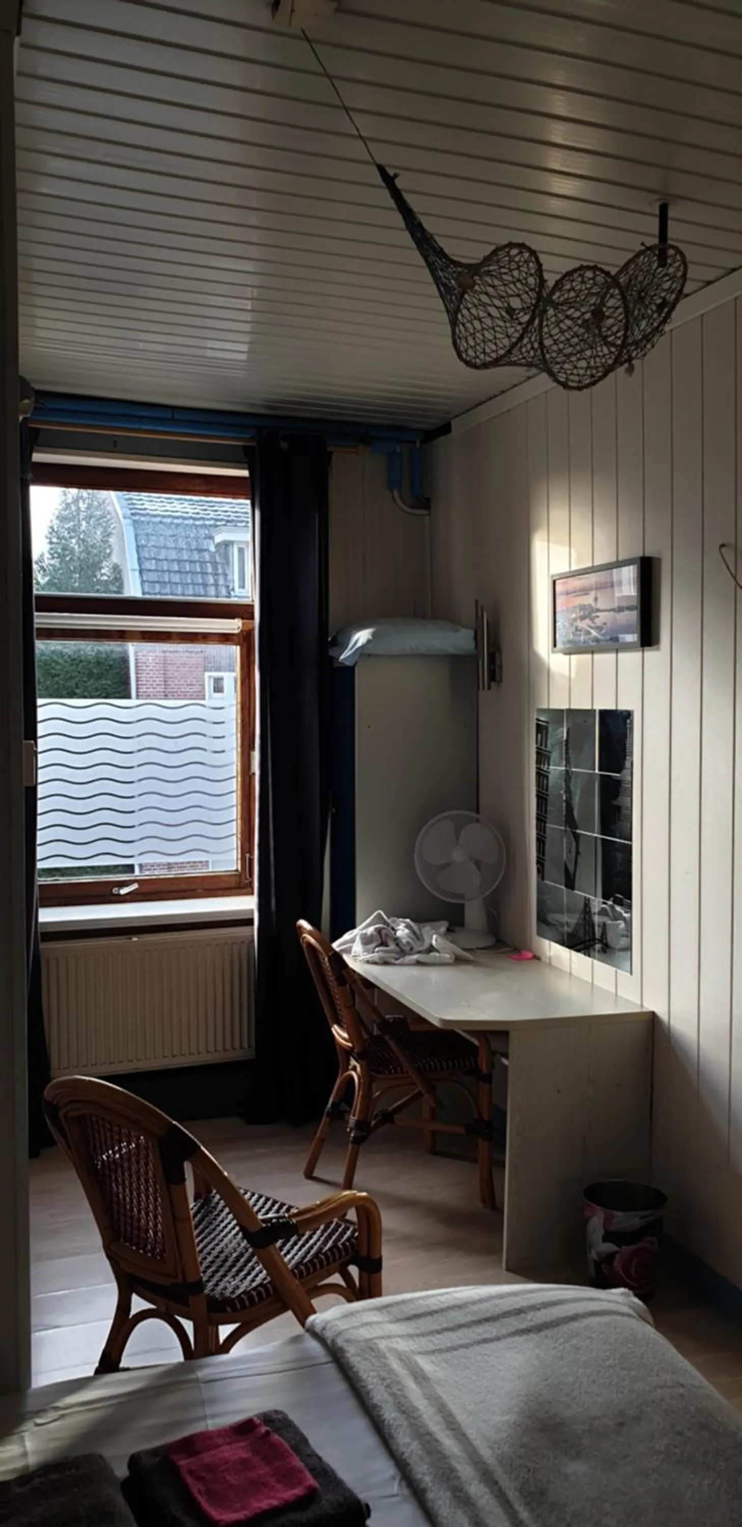 Seating area, Bed in De Zevende Hemel
