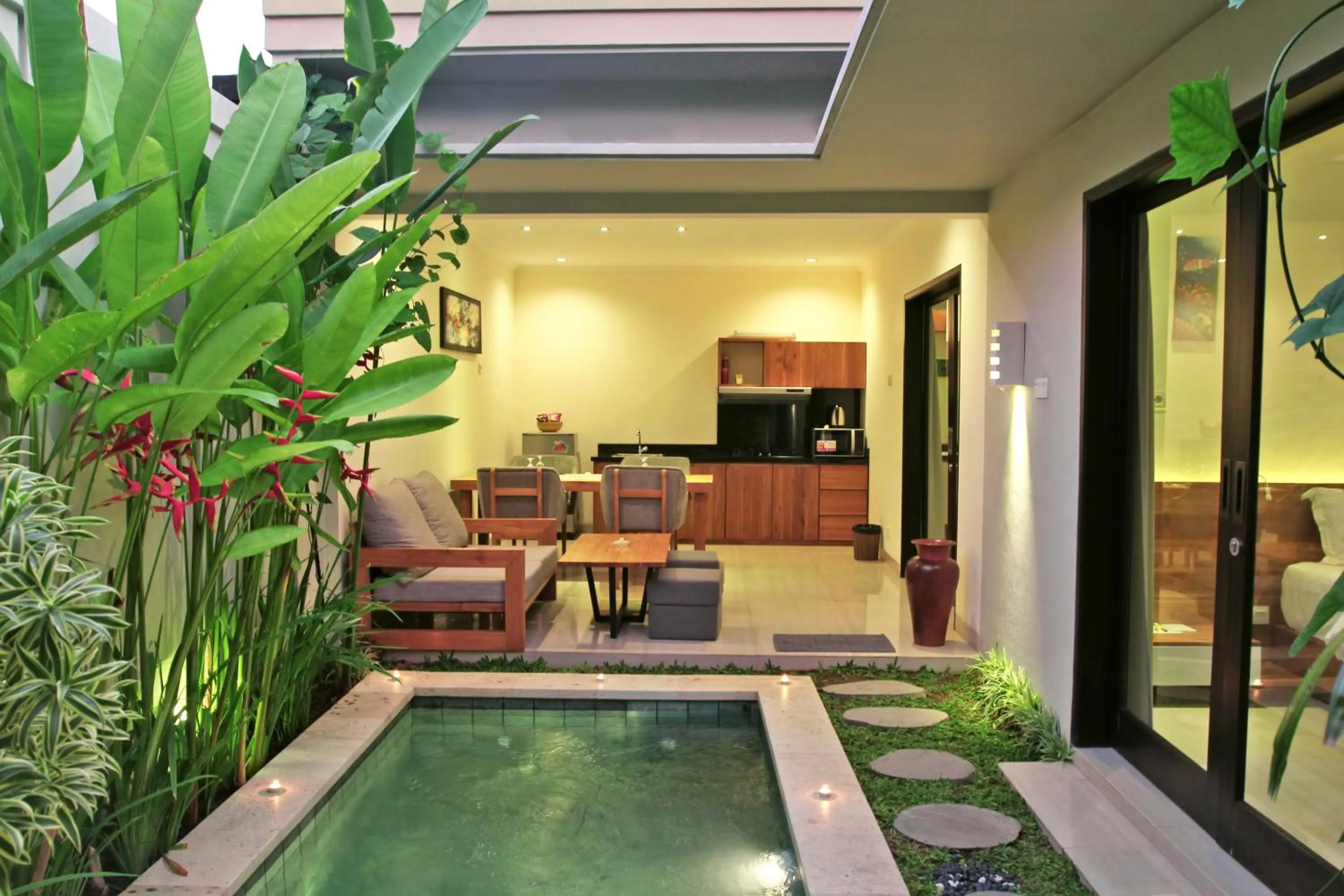 Swimming pool in Bali Corail Villas
