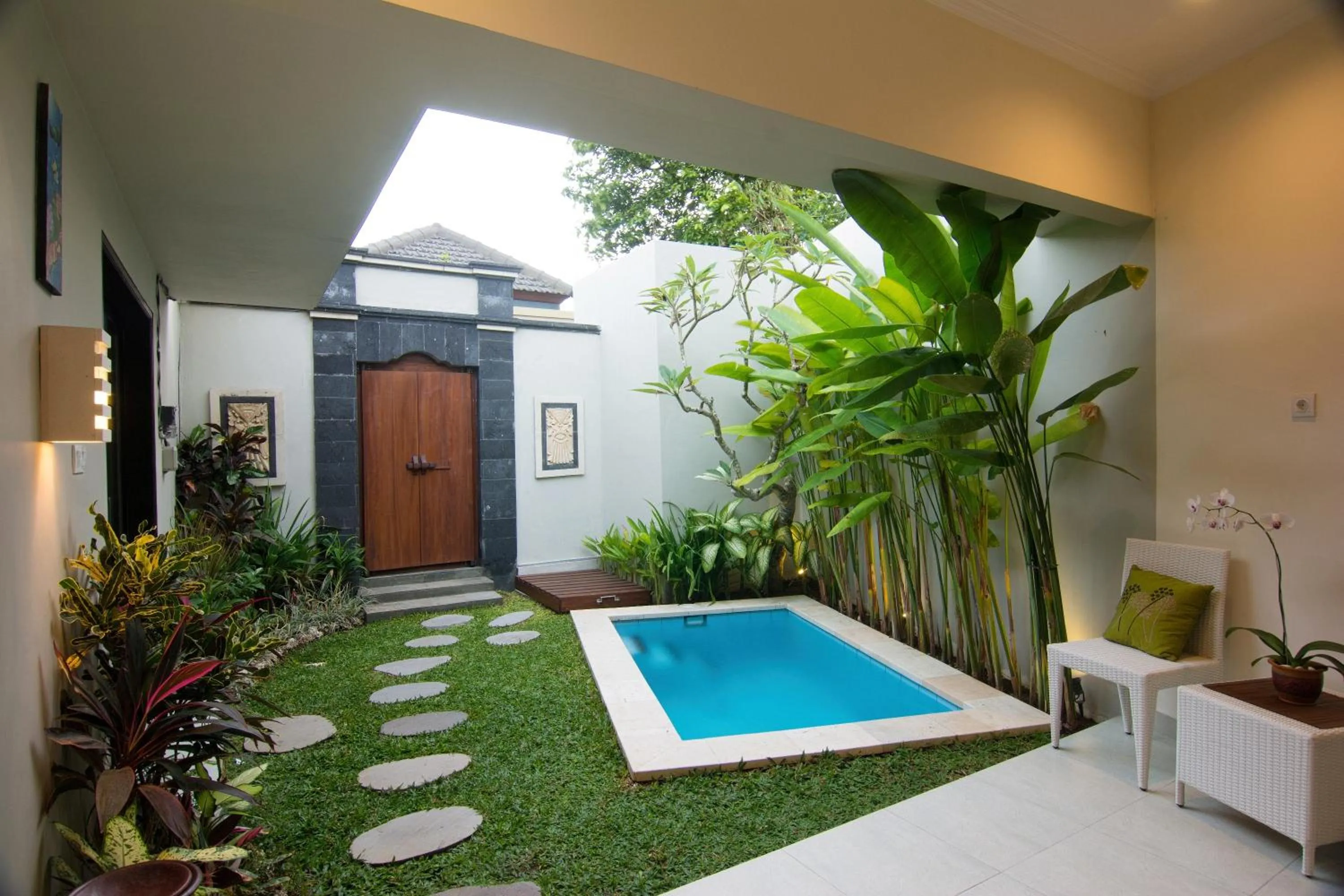 Garden in Bali Corail Villas