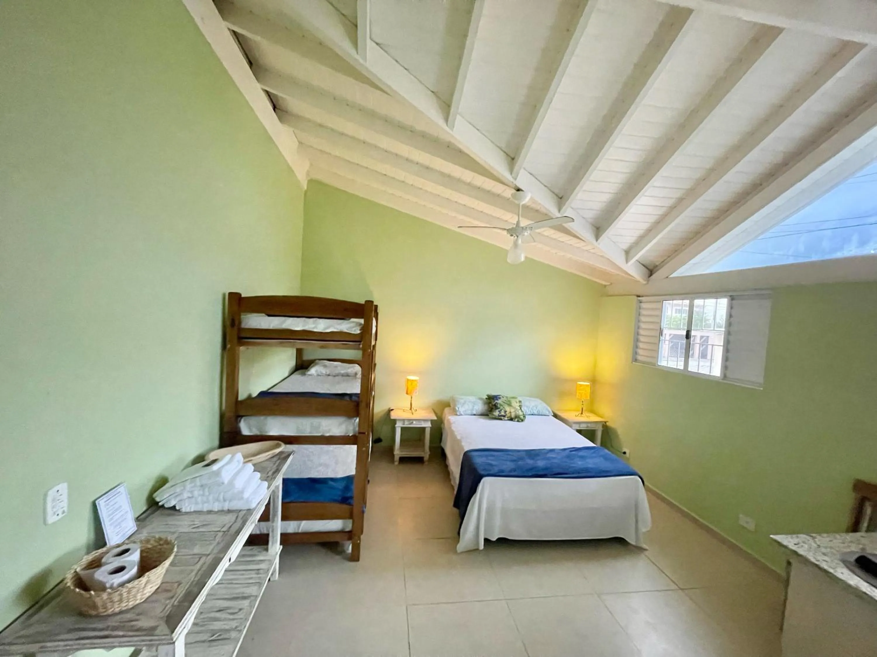 Bed in Surfside Suites