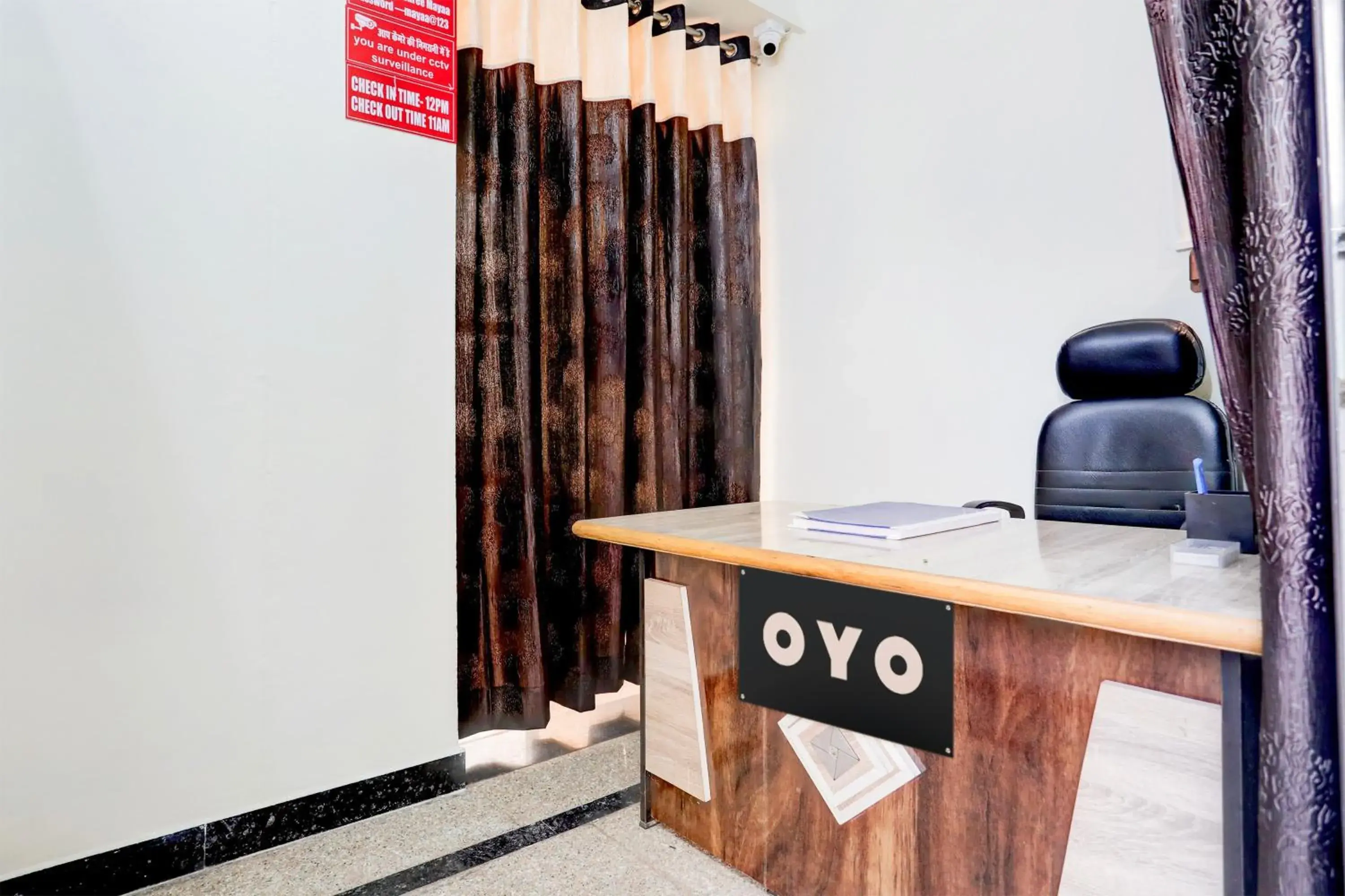 Lobby or reception in Hotel O Shree Mayaa Lobby or reception in Hotel O Shree Mayaa