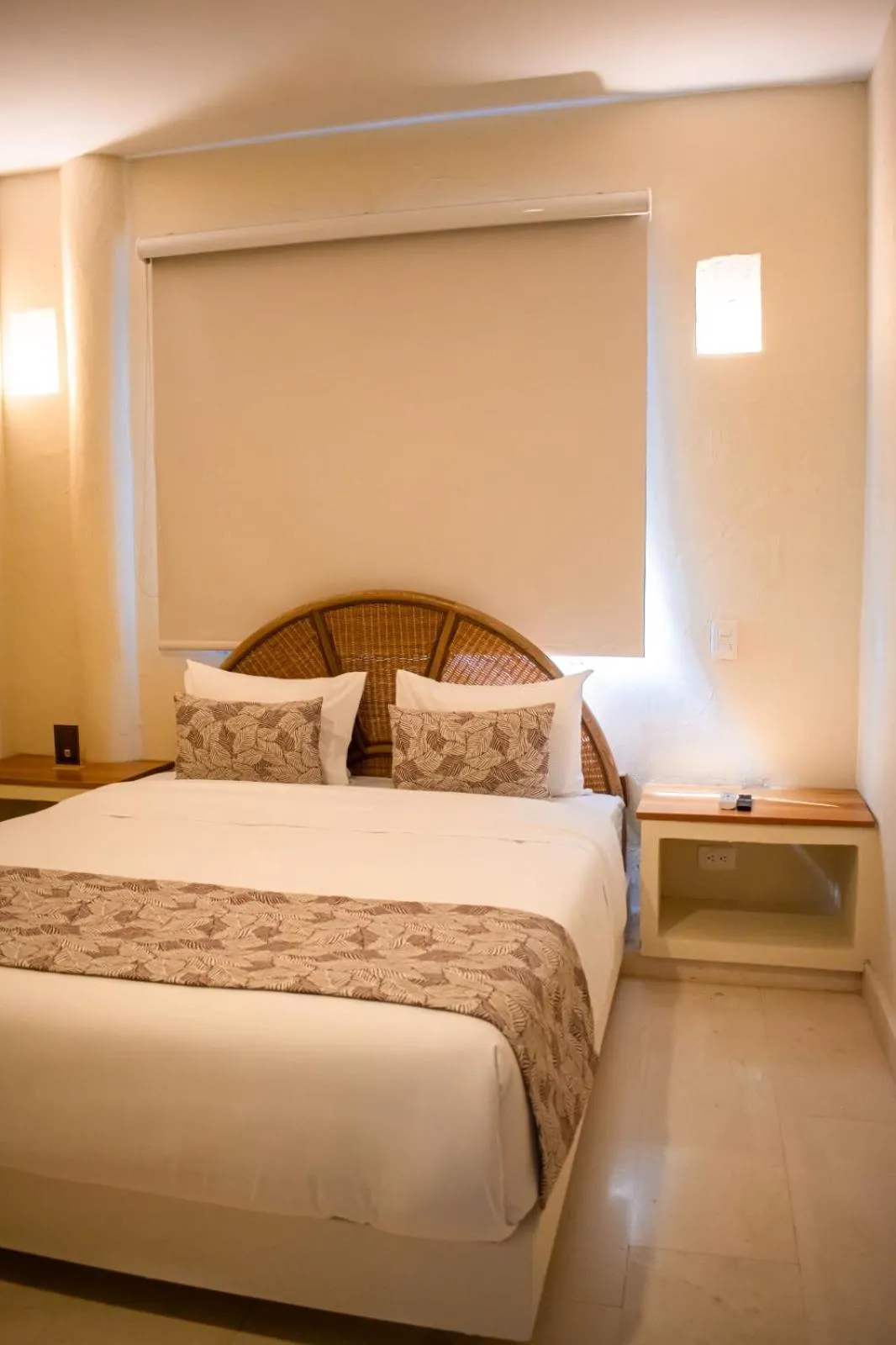 Bed in Casa Noa Colonial Rooms