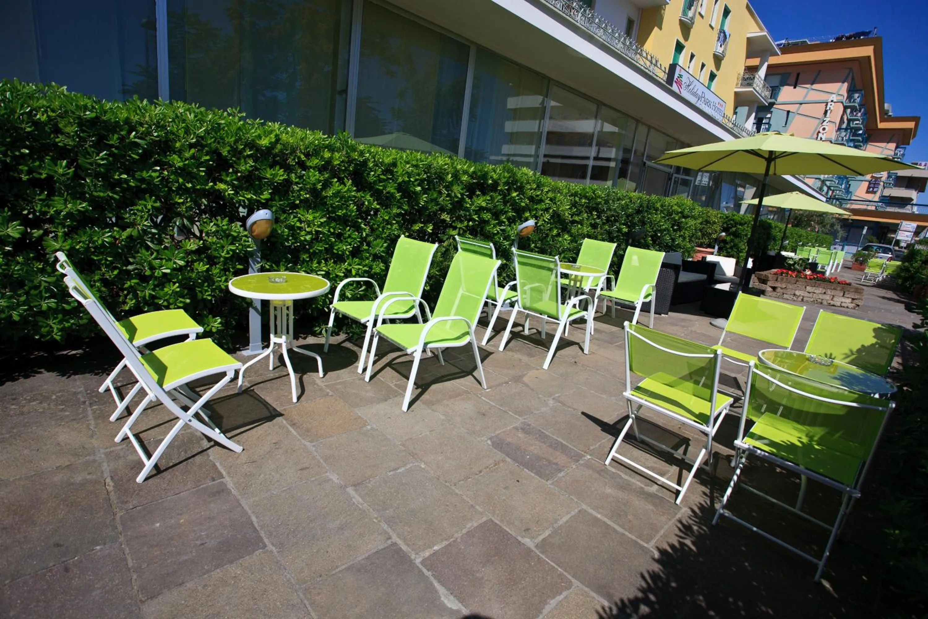 Patio in Hotel Holiday Park