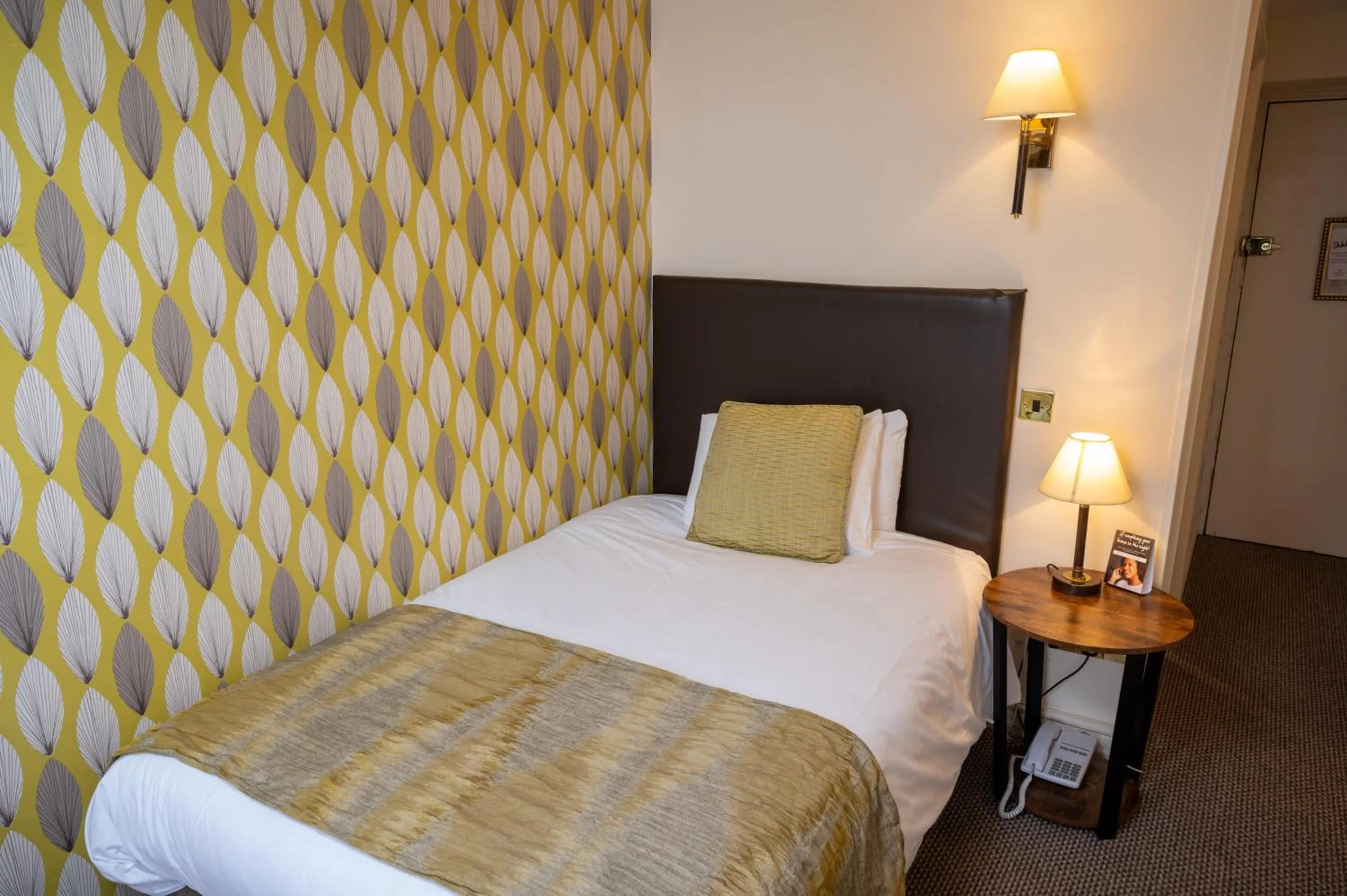 Bedroom, Bed in Cross Hands Hotel by Greene King Inns