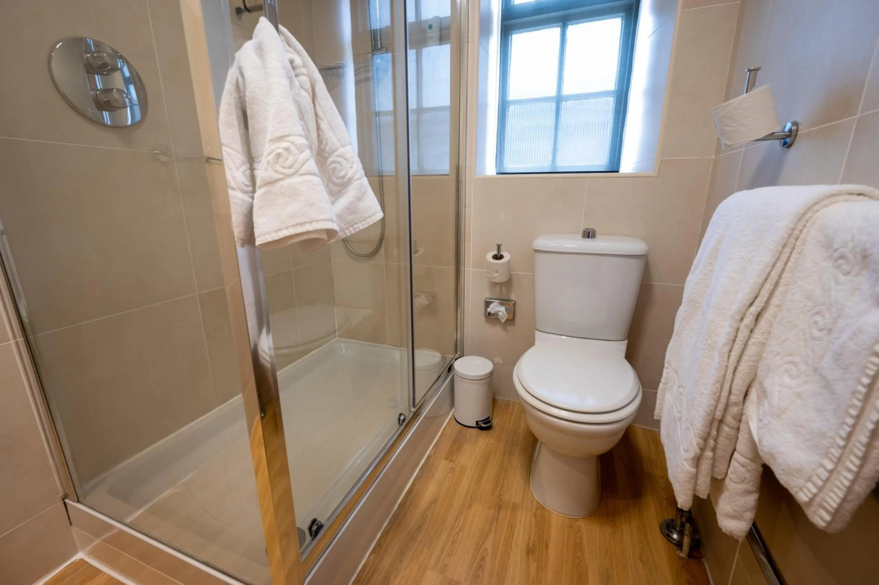 Bathroom in Cross Hands Hotel by Greene King Inns
