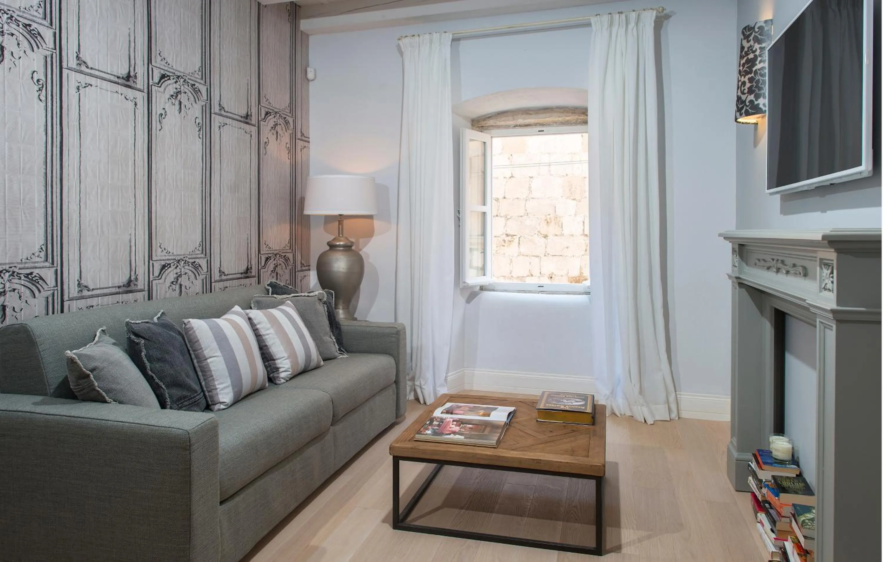 Living room in St. Joseph's