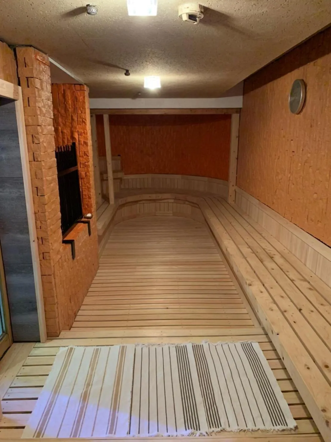 Sauna in Capsule Hotel 310