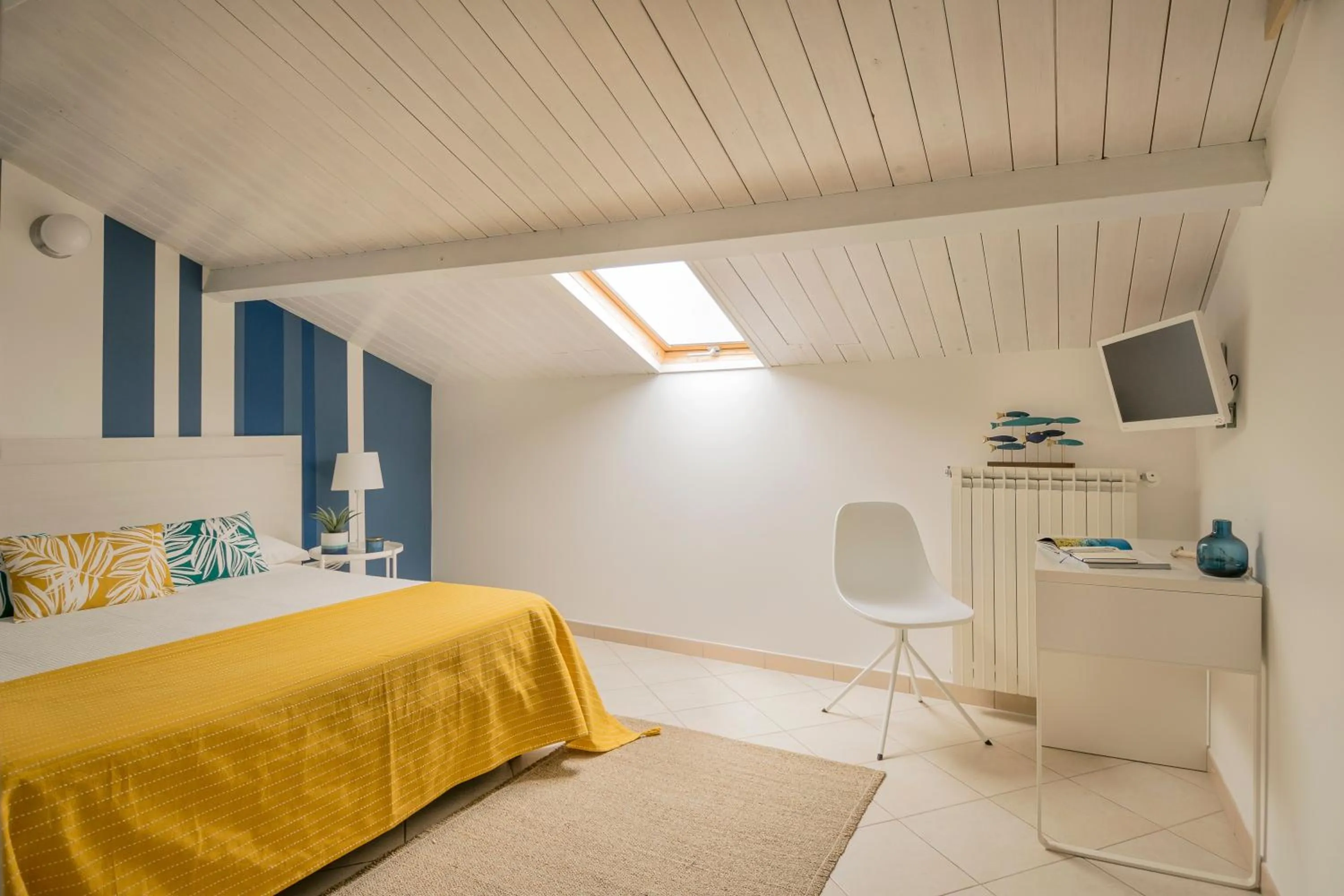 Bed in Civico 64 Bed & Breakfast in mansarda