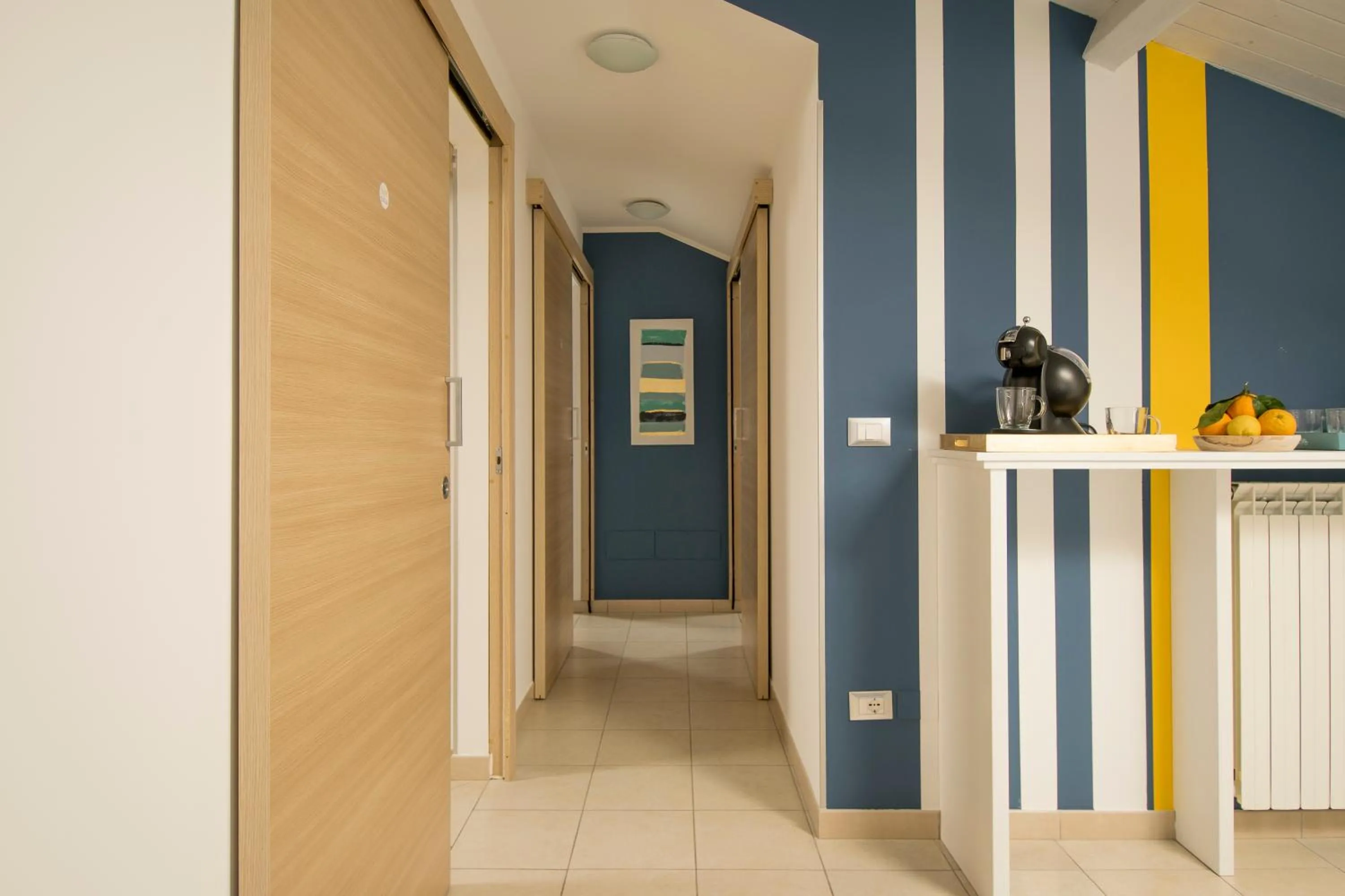 Coffee/tea facilities in Civico 64 Bed & Breakfast in mansarda