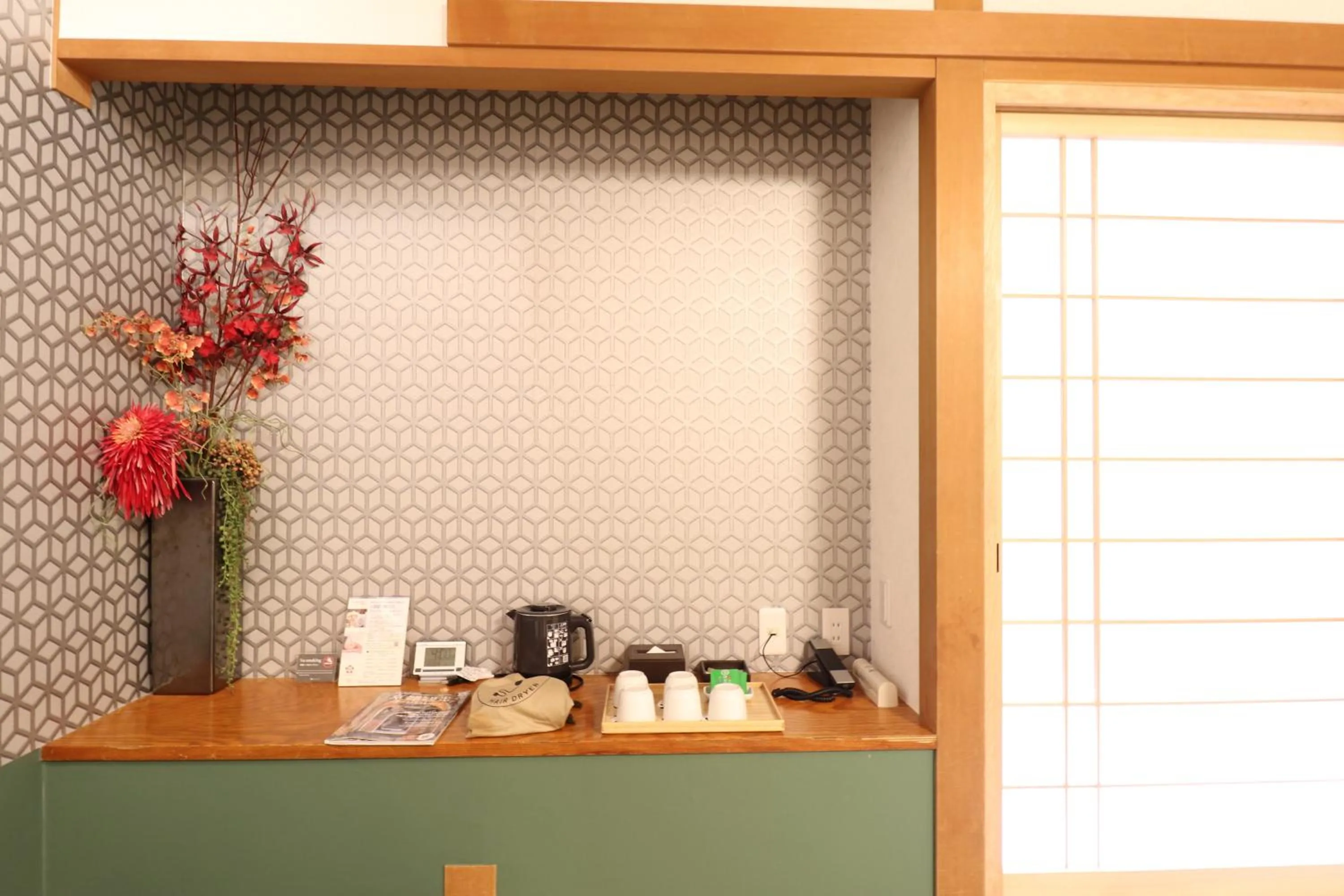 Decorative detail in Hotel Gran Ms Kyoto