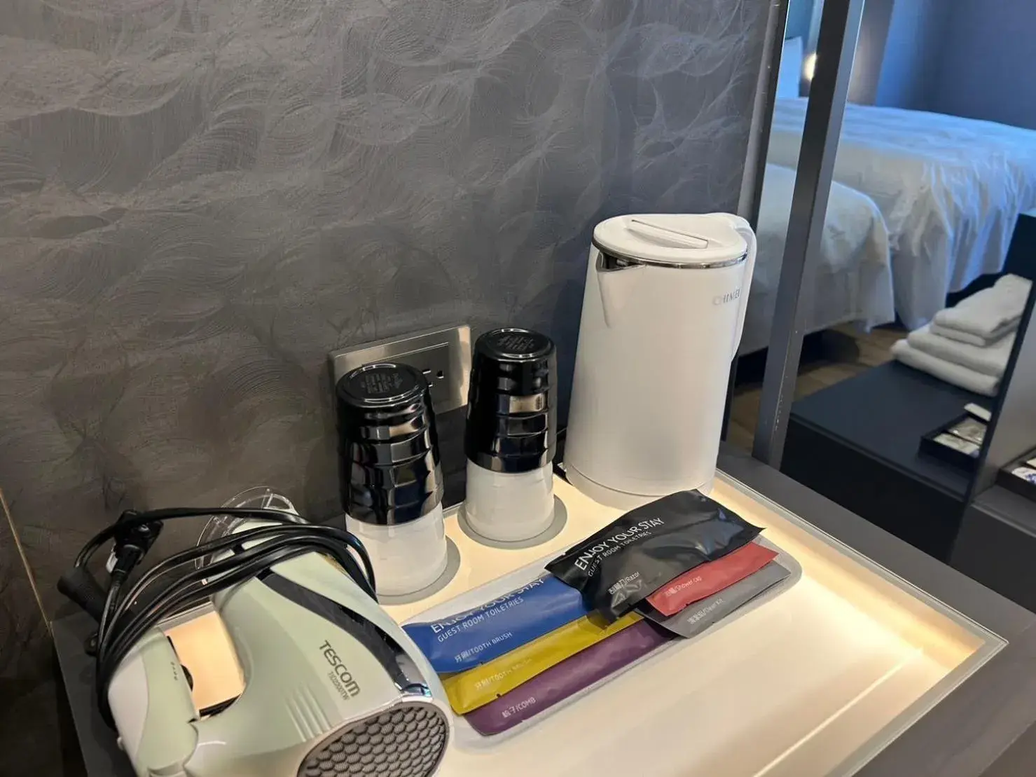 Bed in Hub Hotel Kaohsiung Yisin Branch Bed in Hub Hotel Kaohsiung Yisin Branch