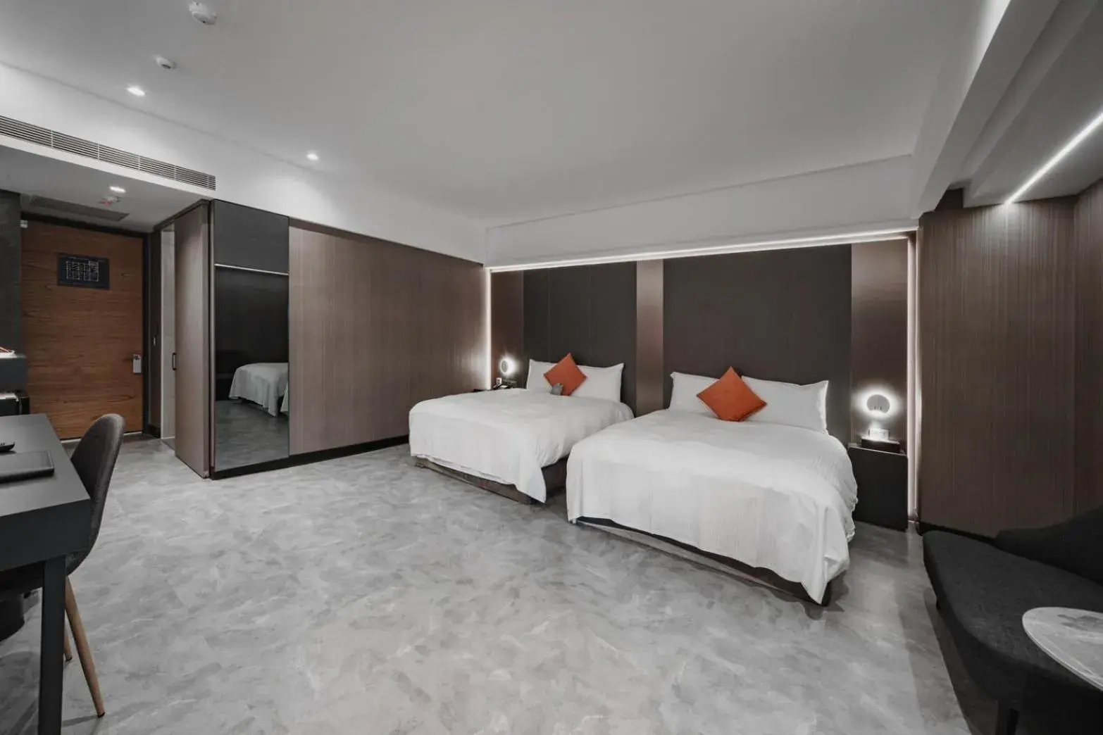 Bed in Hub Hotel Kaohsiung Yisin Branch Bed in Hub Hotel Kaohsiung Yisin Branch