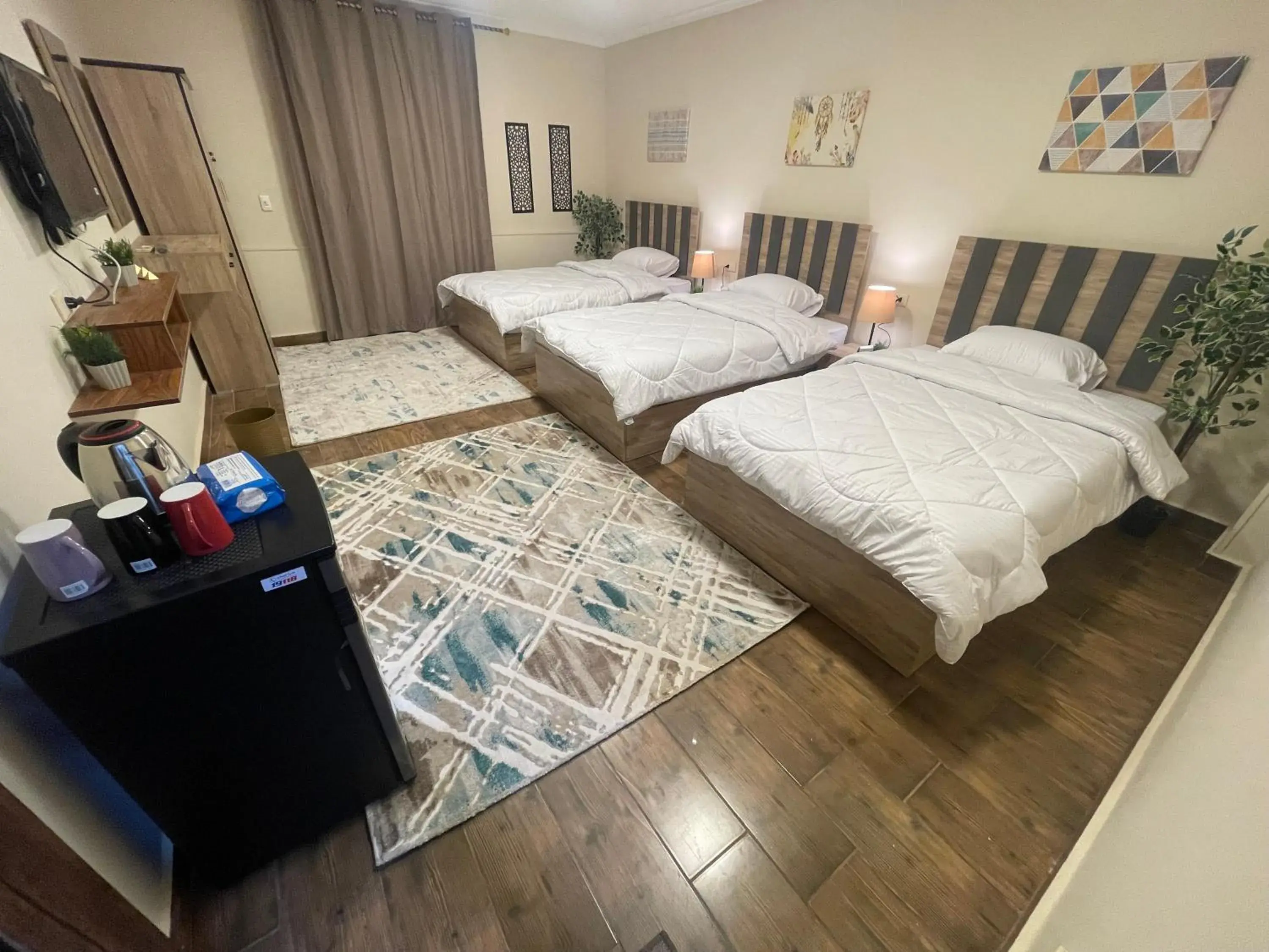 Deluxe Triple Room in Malek Pyramids Guest House Deluxe Triple Room in Malek Pyramids Guest House