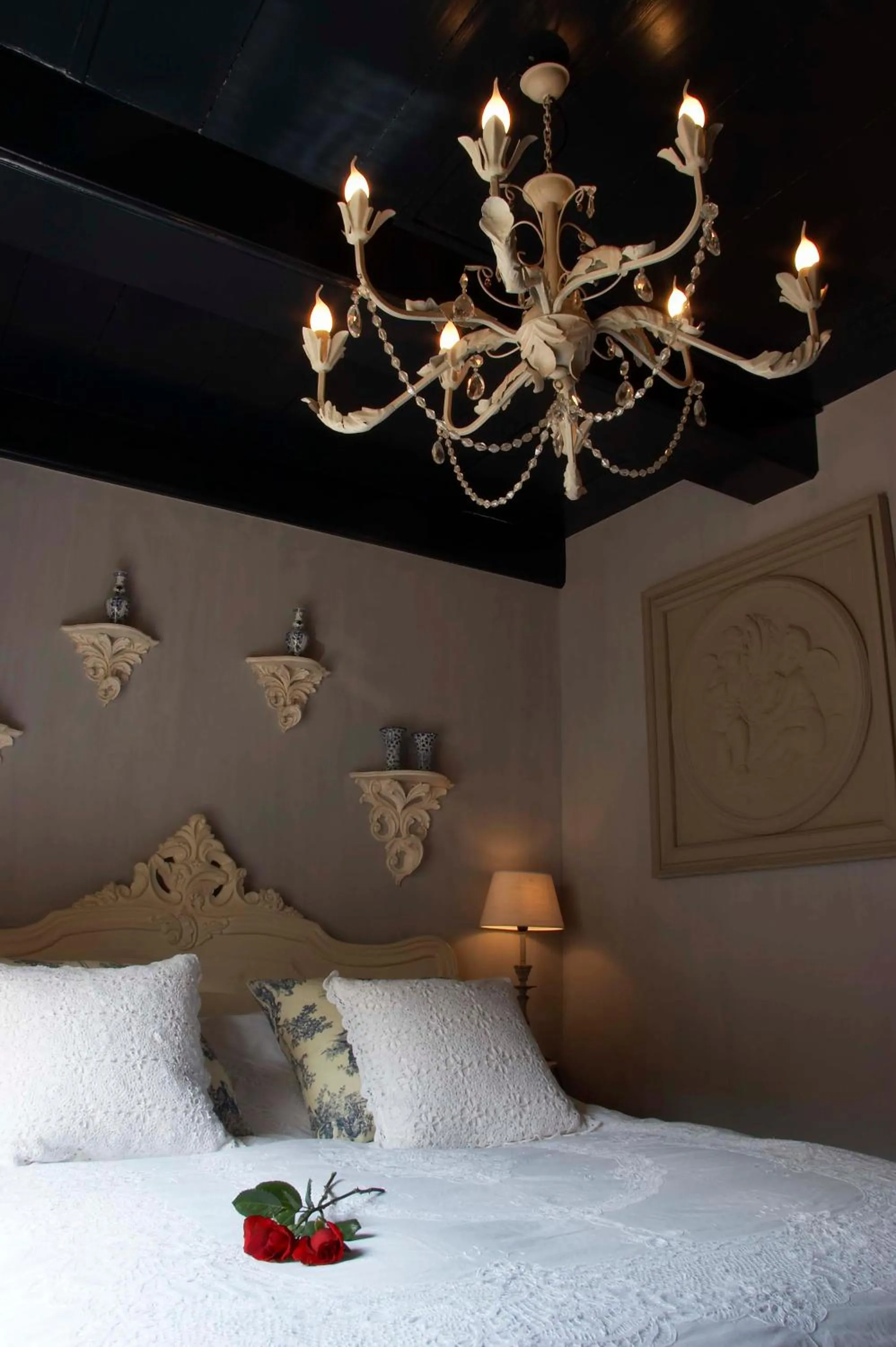 Bedroom, Bed in Suitehotel Posthoorn