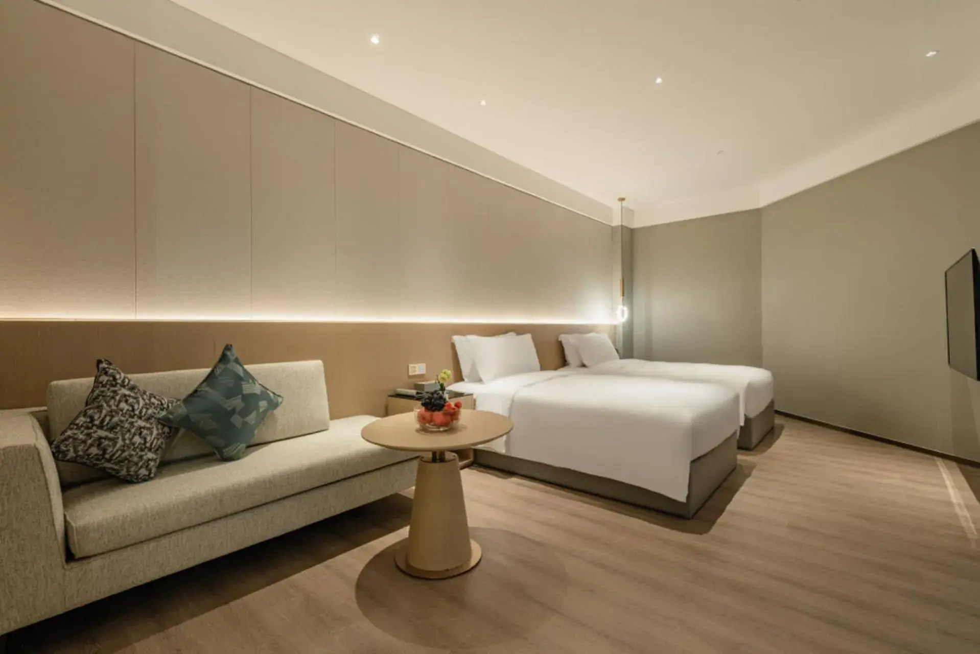 Executive Twin Room in The Skytel Hotel Shenzhen Central Park Executive Twin Room in The Skytel Hotel Shenzhen Central Park