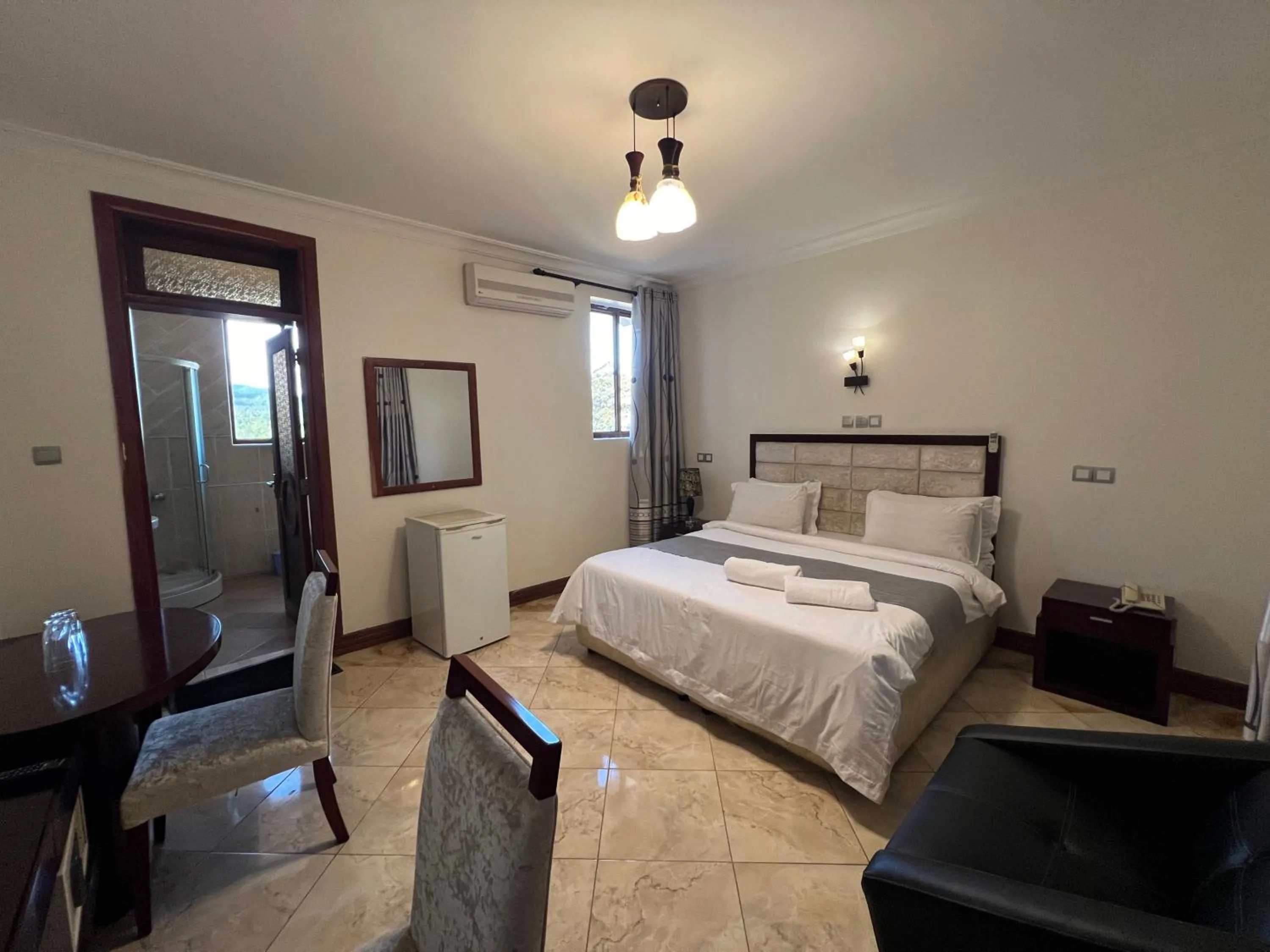 Bed in Nejobugg Palace Hotel