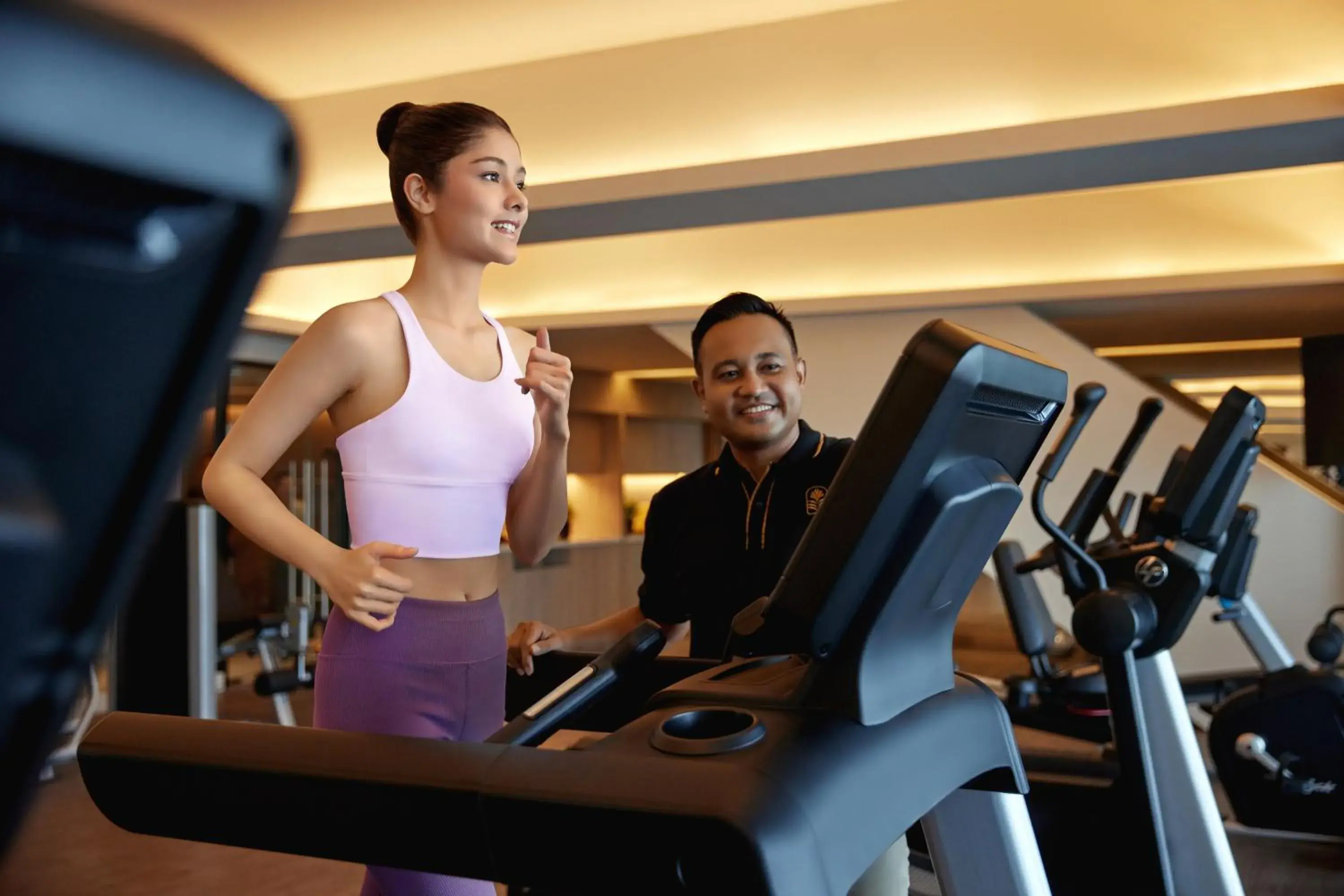 Fitness centre/facilities in Pan Pacific Jakarta Fitness centre/facilities in Pan Pacific Jakarta