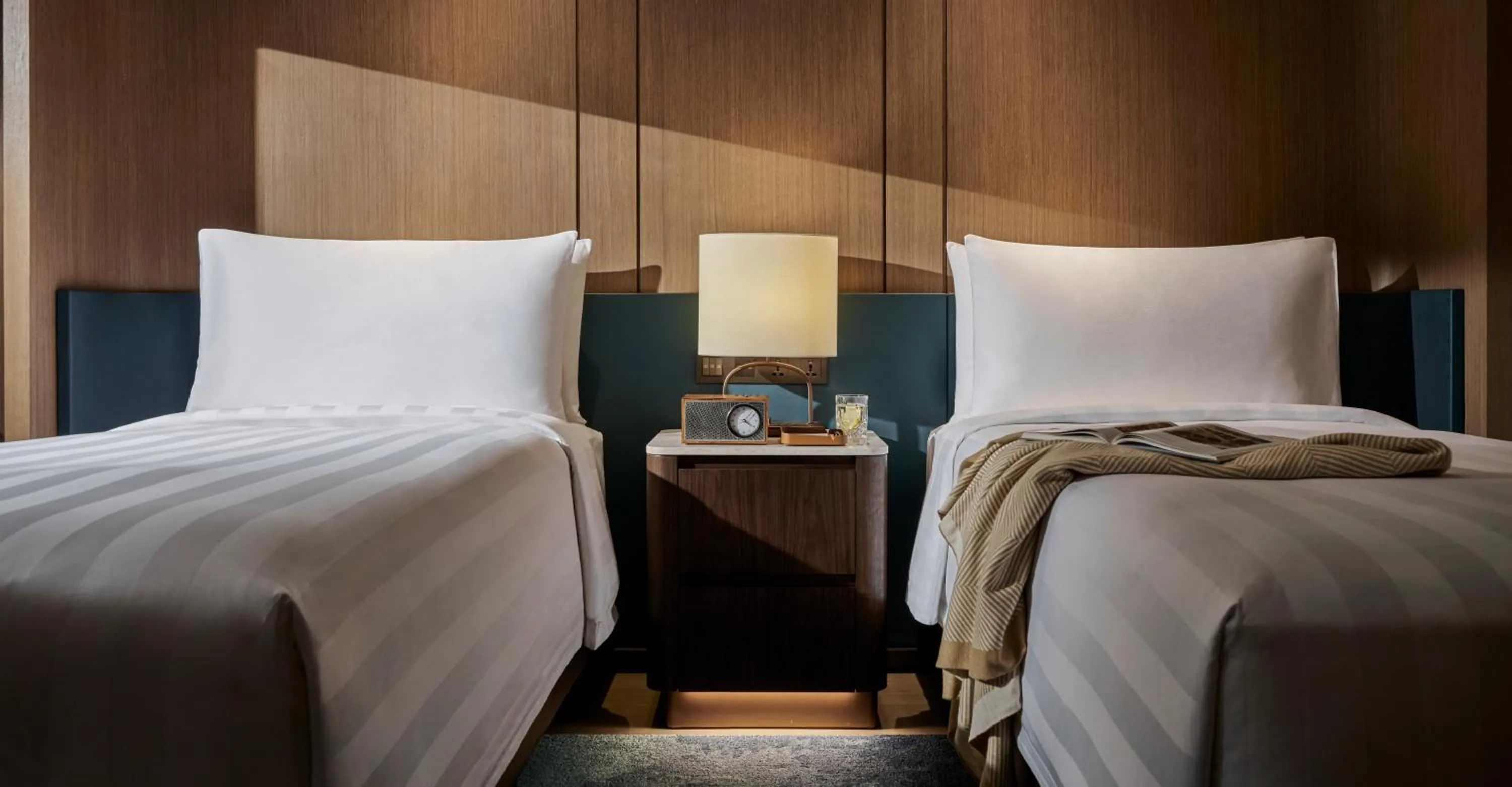 View (from property/room), Bed in Pan Pacific Jakarta