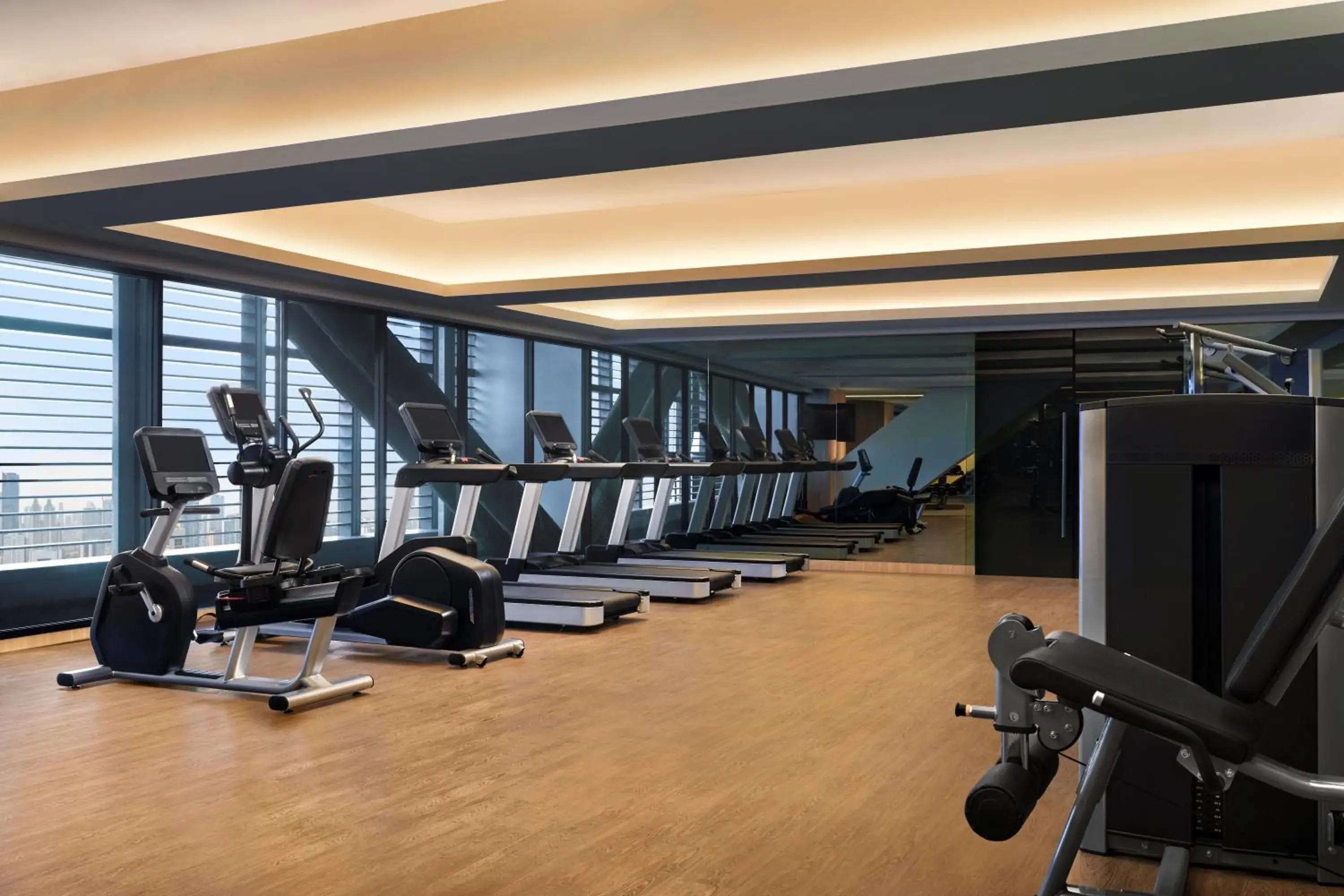 Fitness centre/facilities in Pan Pacific Jakarta Fitness centre/facilities in Pan Pacific Jakarta