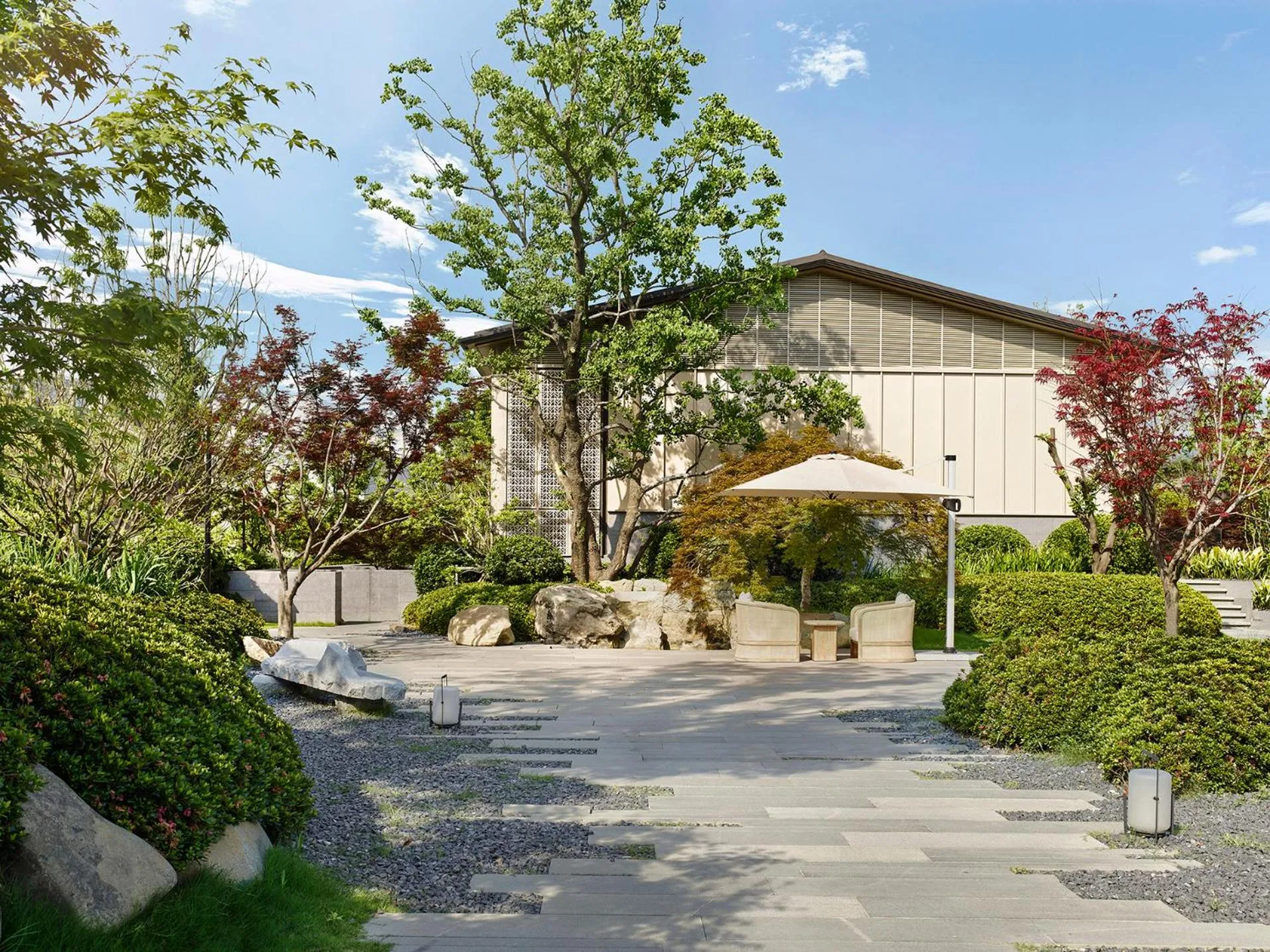 Natural landscape in Banyan Tree Suzhou Shishan