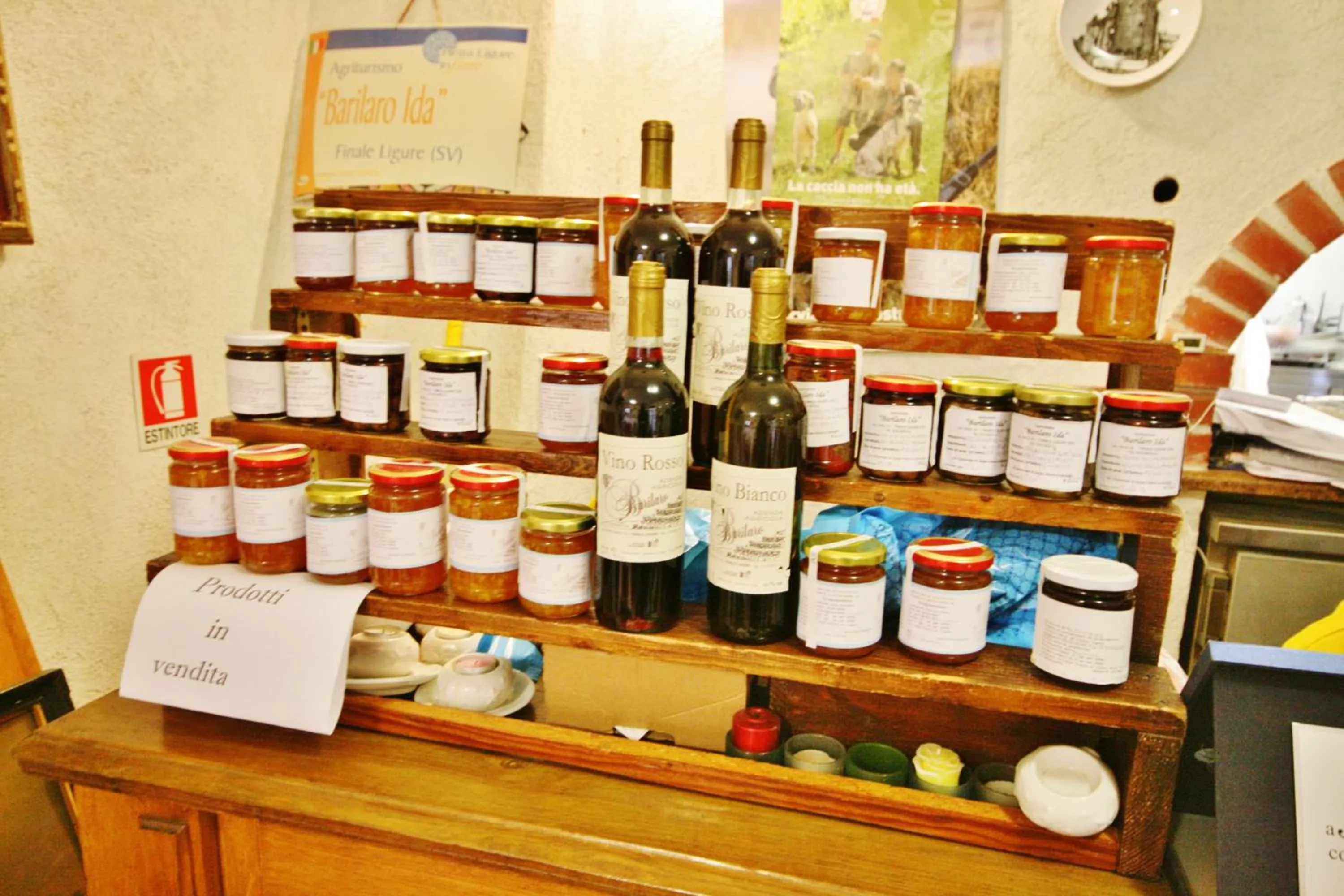 Alcoholic drinks in Agriturismo Barilaro