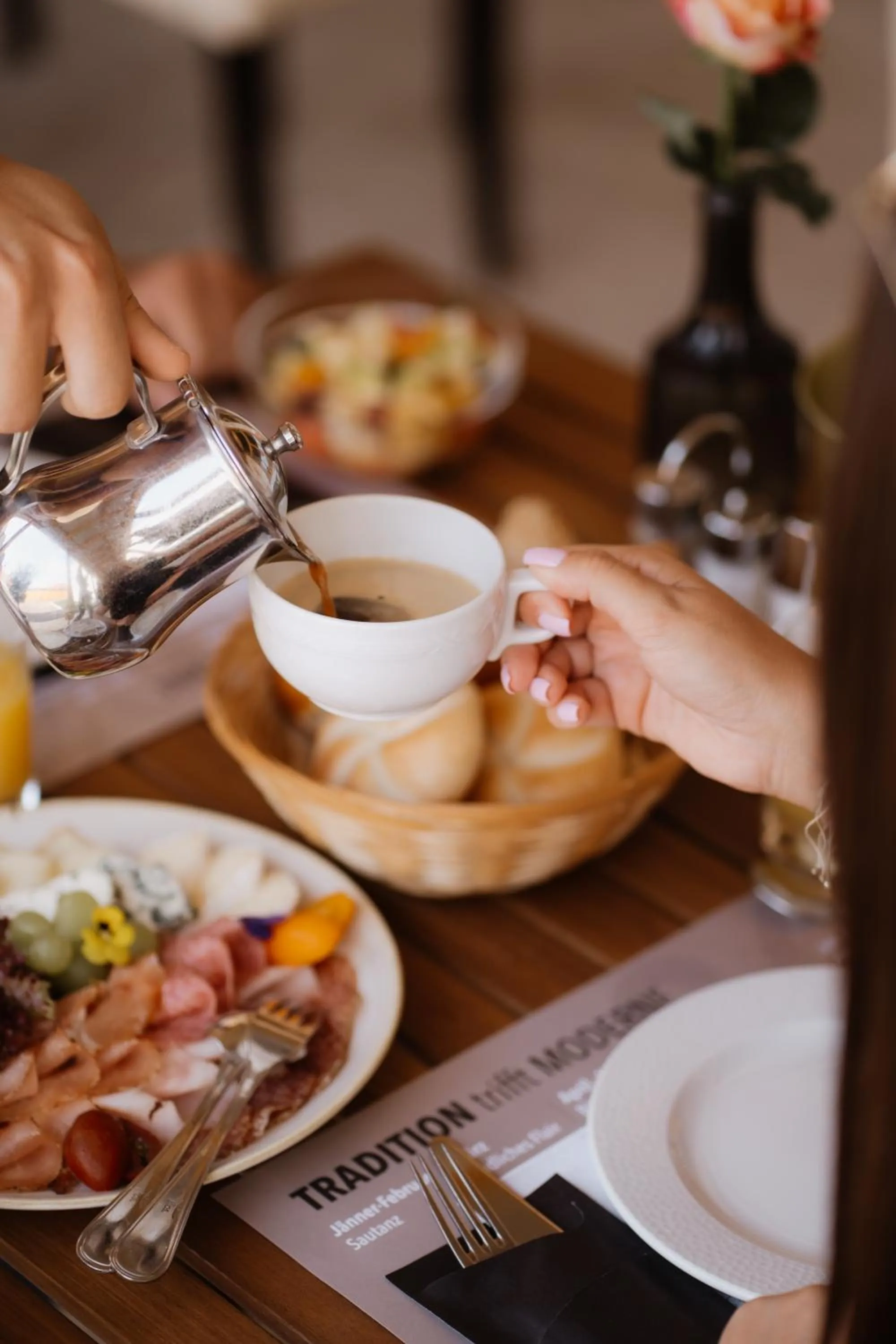 Breakfast in Hotel Raffel