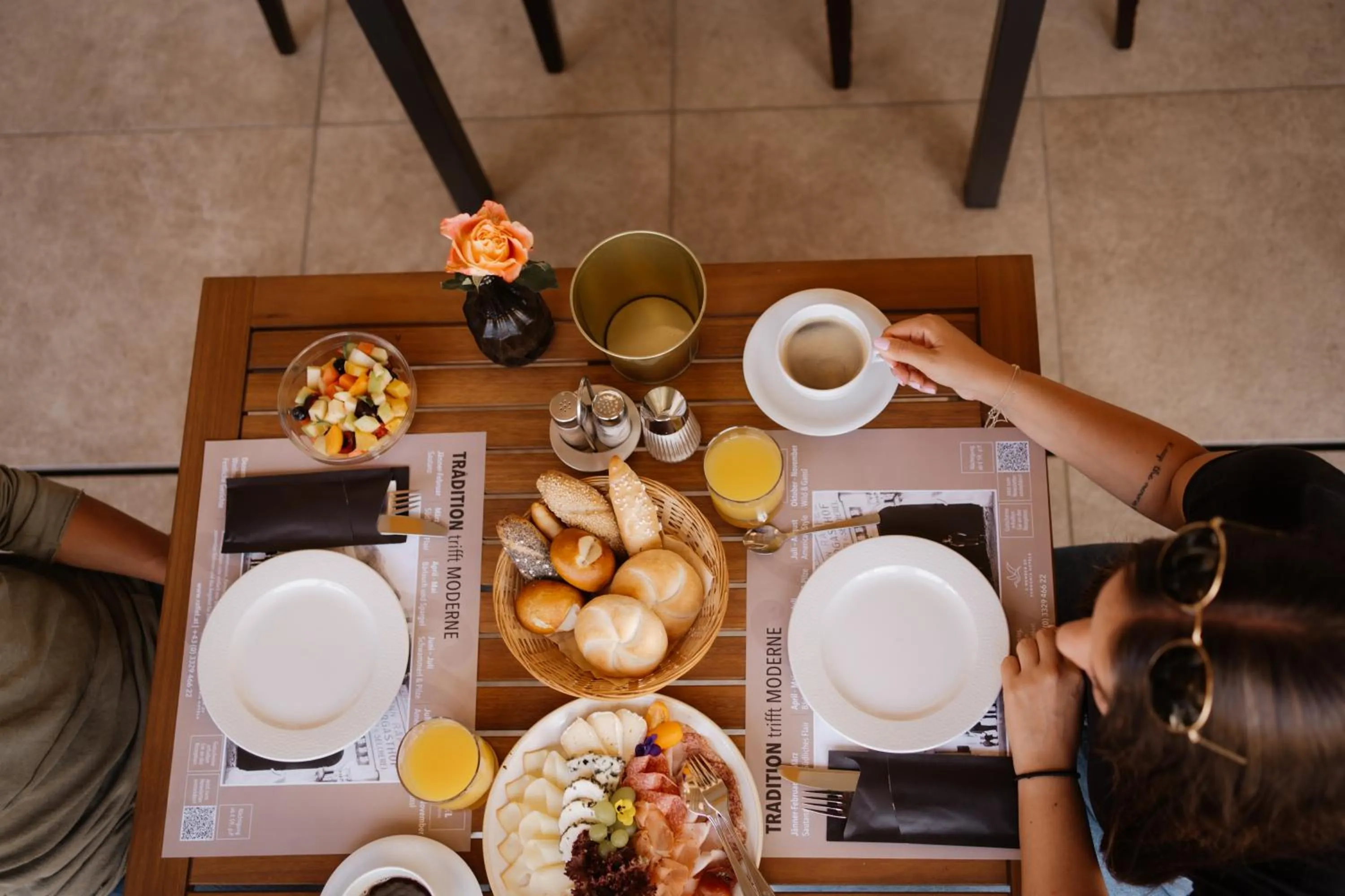 Breakfast in Hotel Raffel