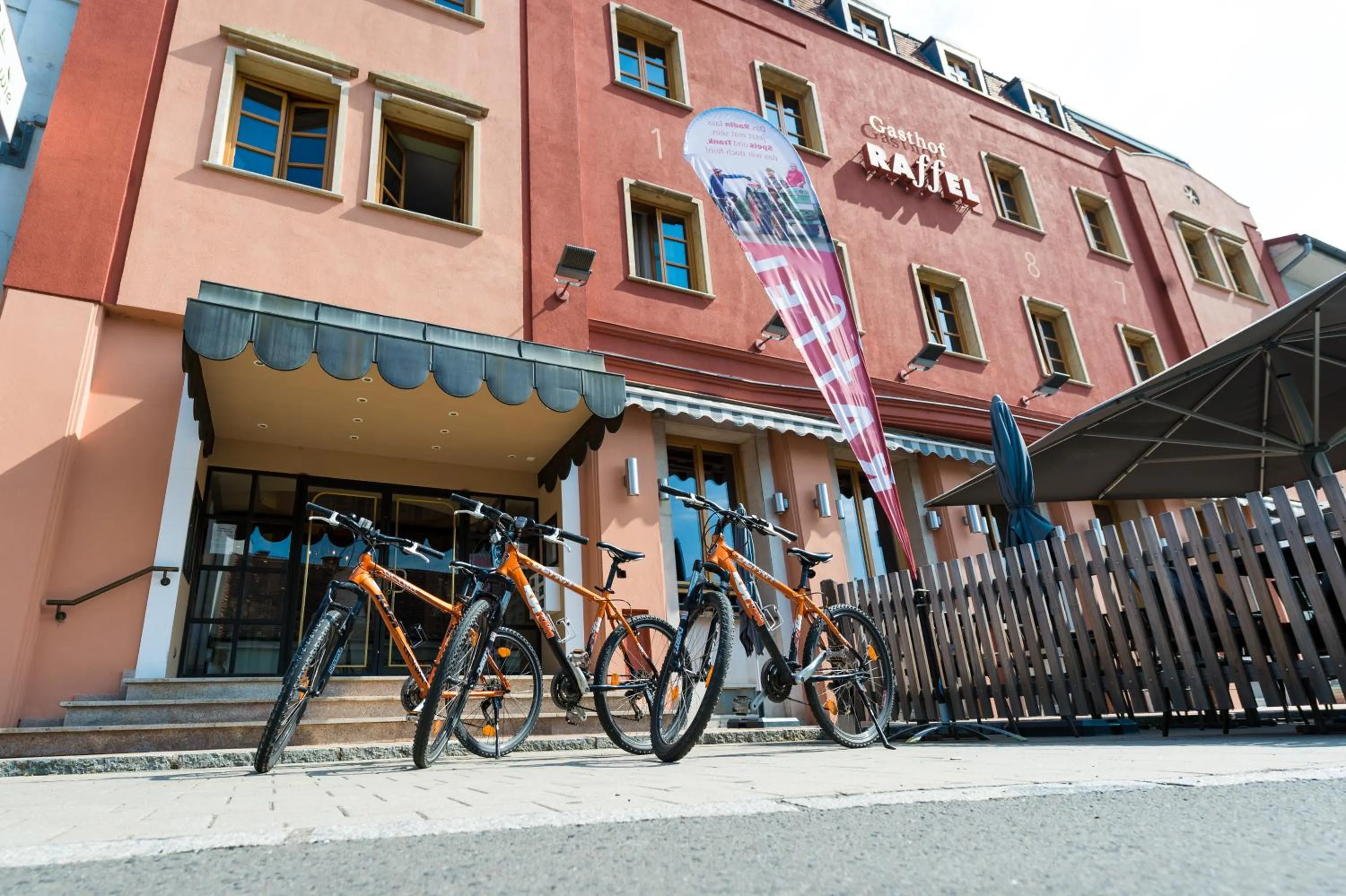 Cycling in Hotel Raffel