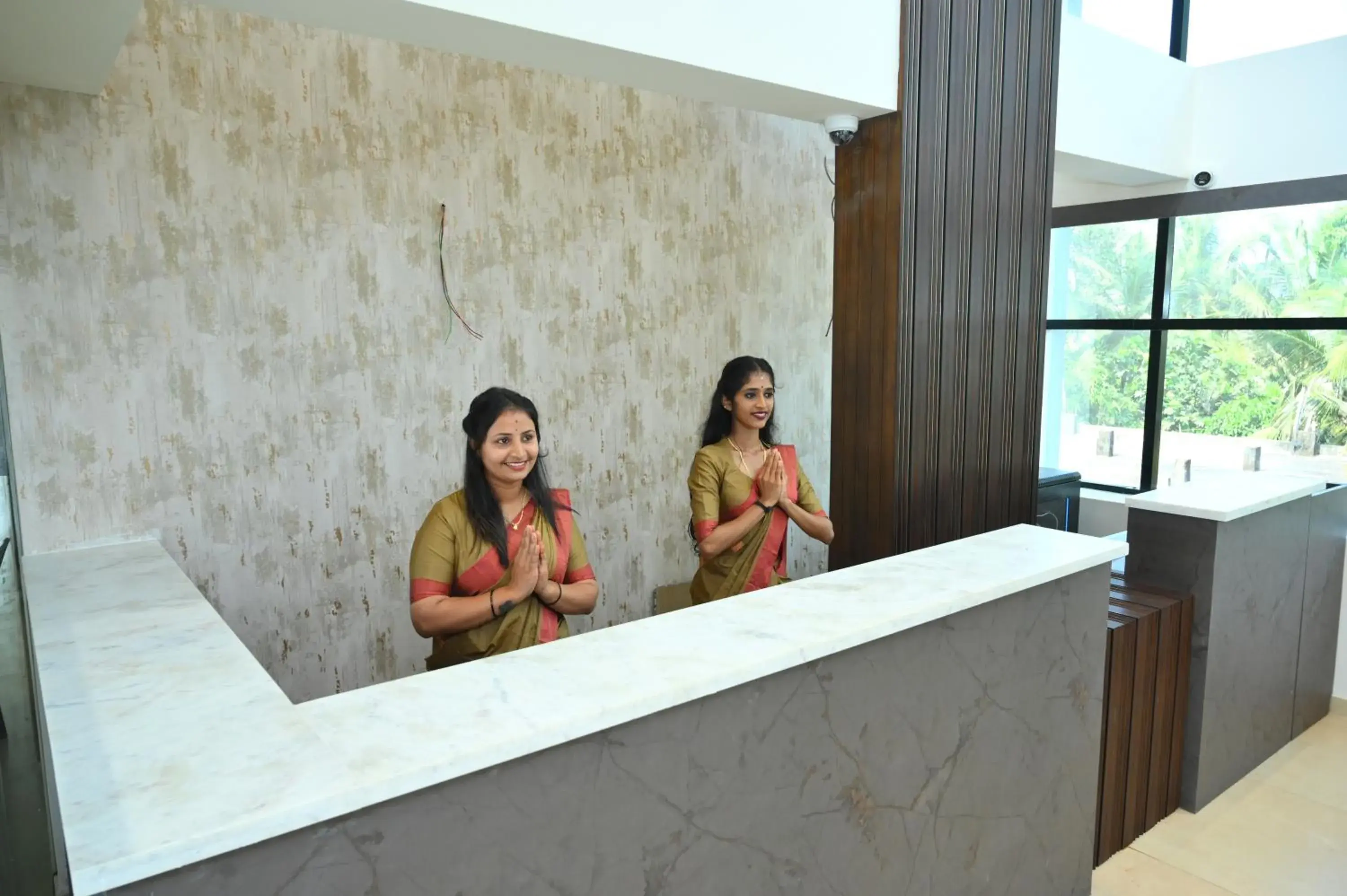 Lobby or reception in Aurelia Comforts - Deralakatte Lobby or reception in Aurelia Comforts - Deralakatte