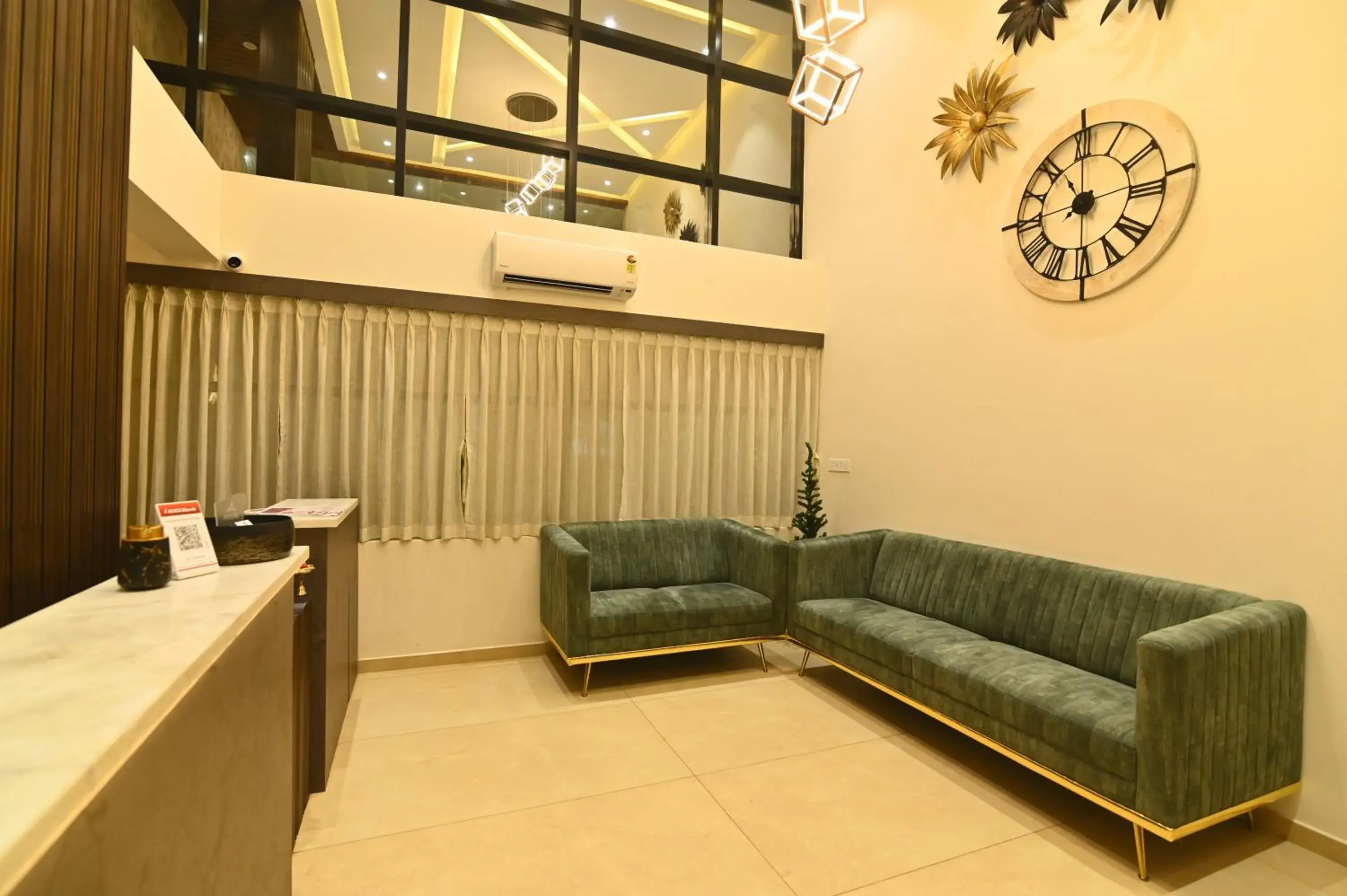 Lobby or reception in Aurelia Comforts - Deralakatte Lobby or reception in Aurelia Comforts - Deralakatte