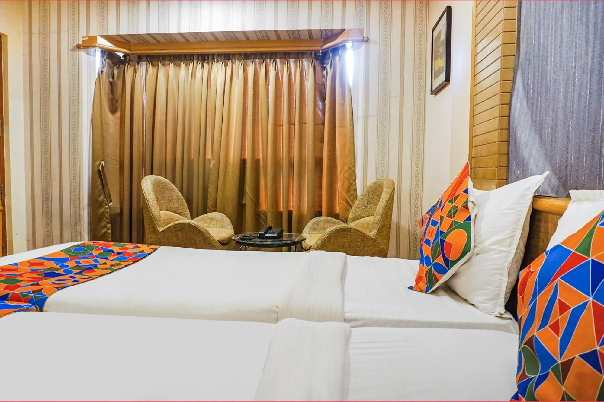 Bed in FabHotel Prime Deccan 8 - Nr Law college