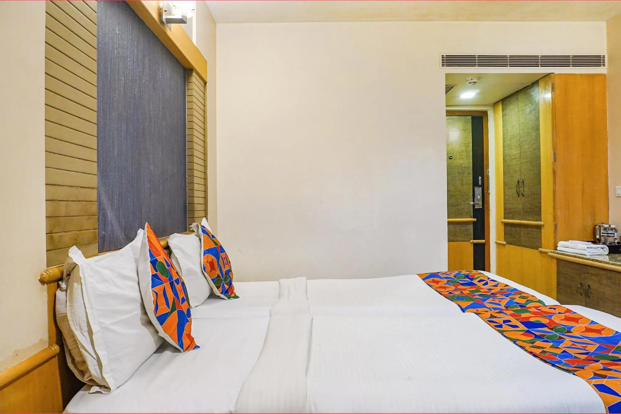 Bed in FabHotel Prime Deccan 8 - Nr Law college
