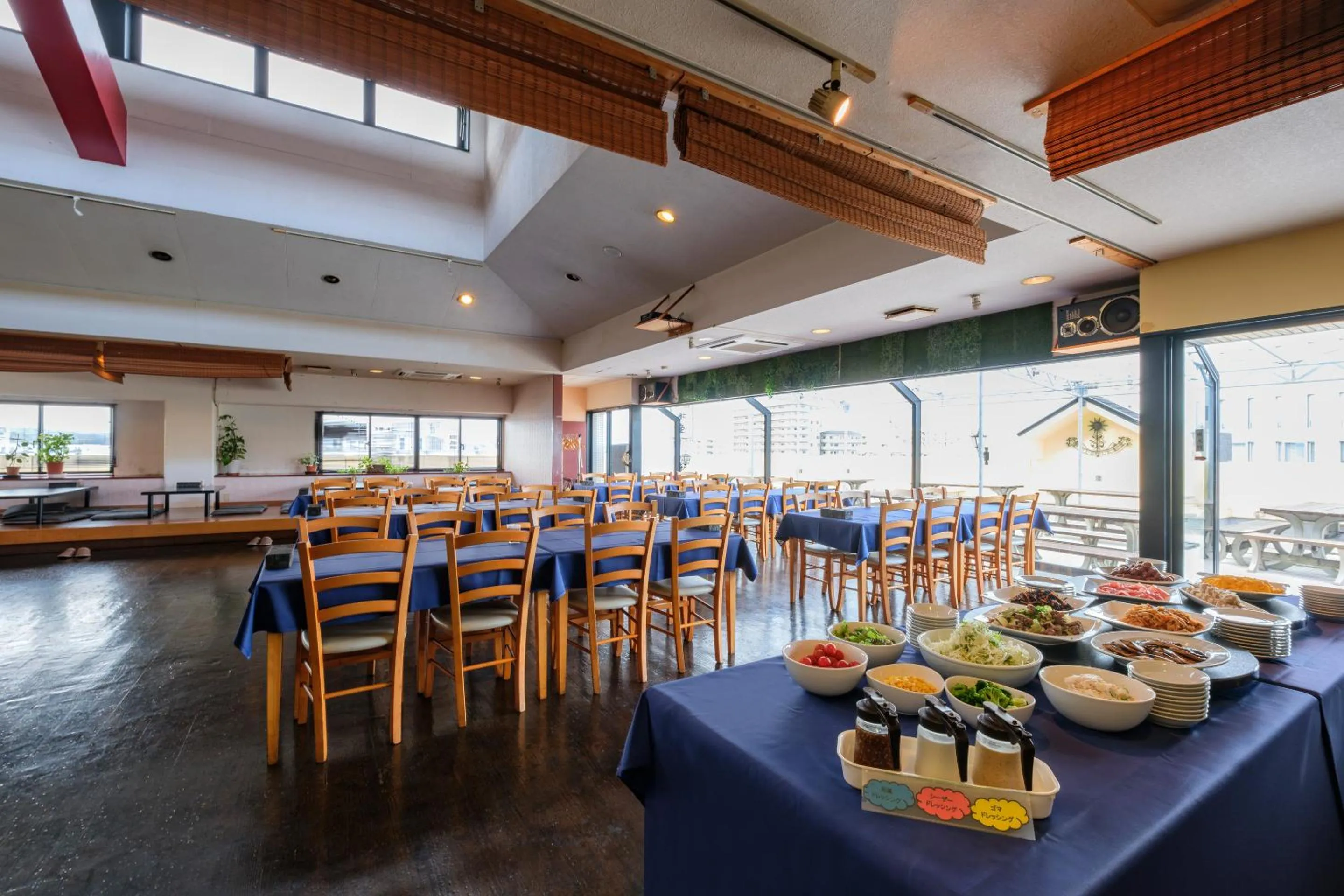 Buffet breakfast in Miyazaki Mango Hotel