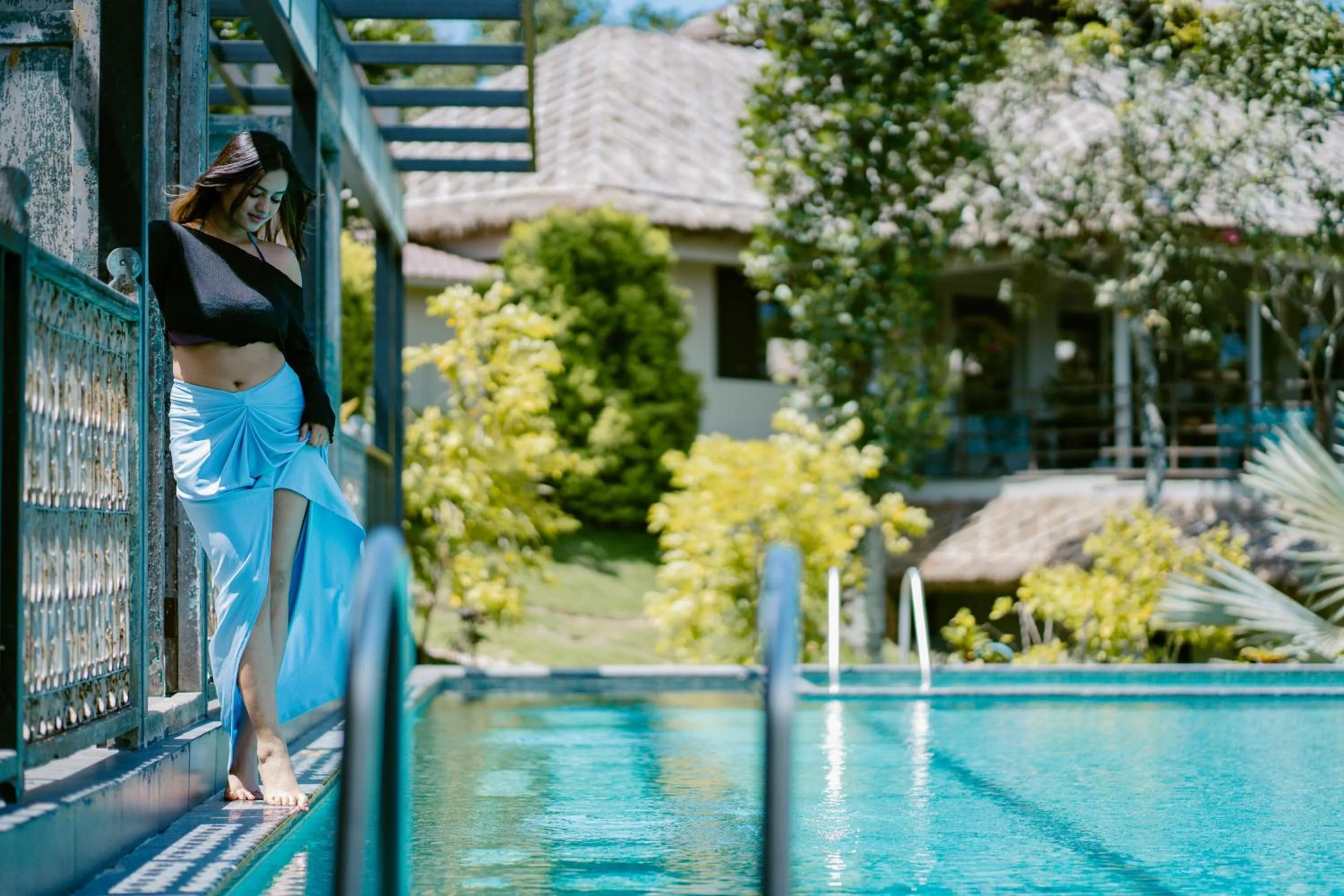 Swimming pool in Blanket Days Resort and Spa