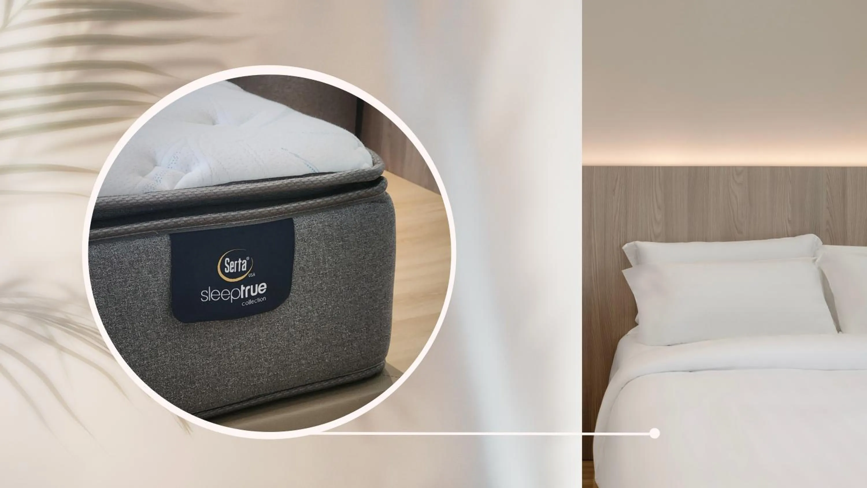 Bed in La Vie Hotel Juru