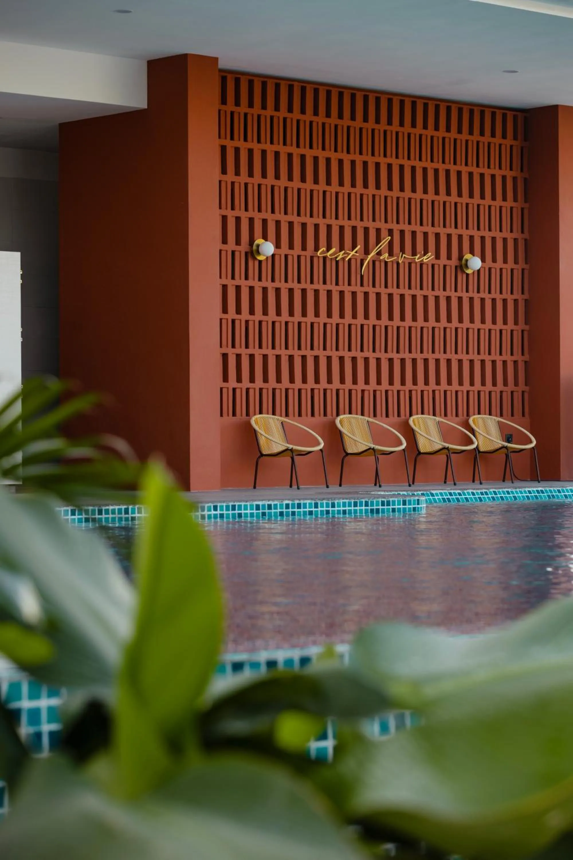 Swimming pool in La Vie Hotel Juru