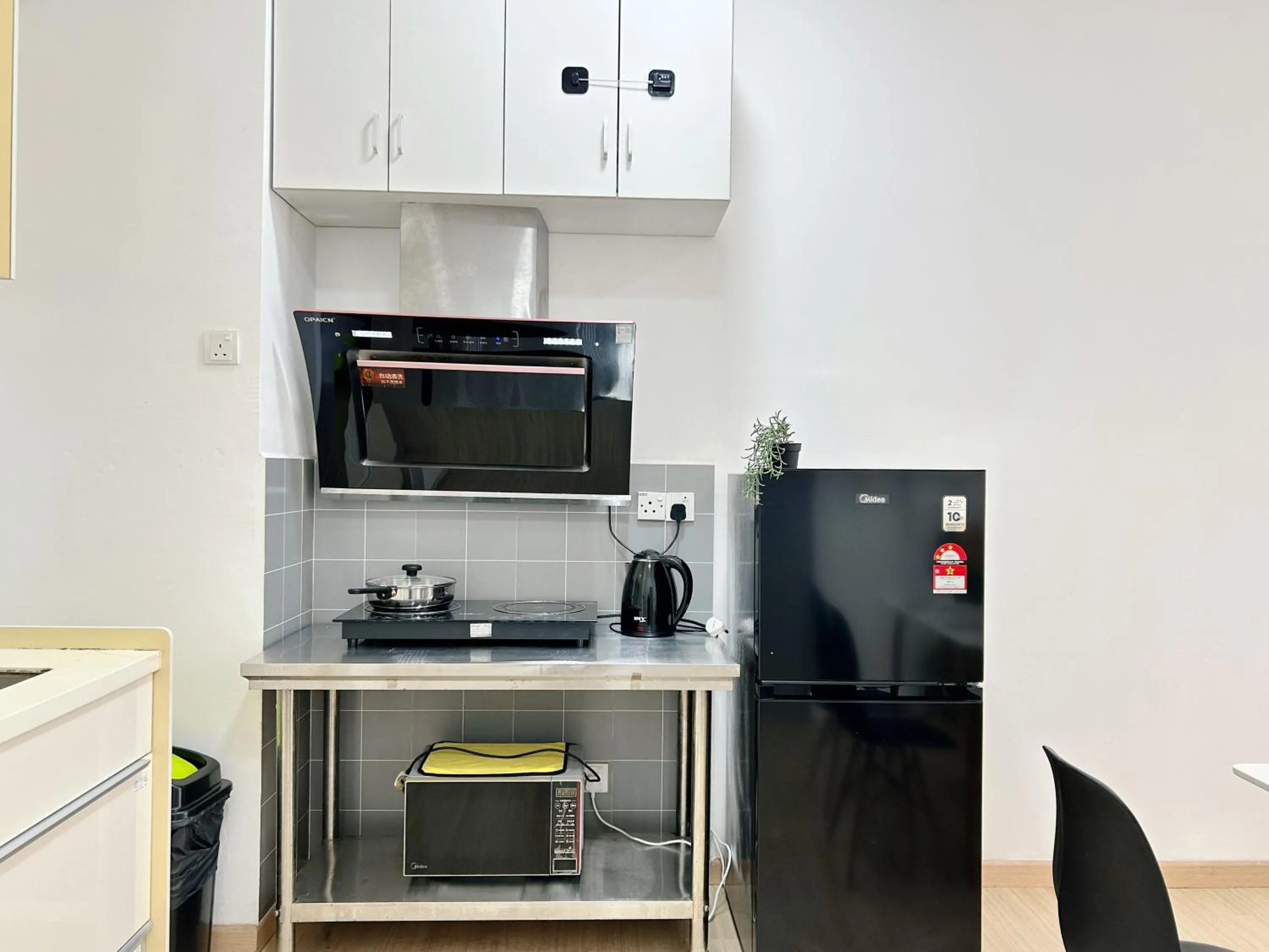 kitchen in D' Sara Sentral Suites by Manhattan Group